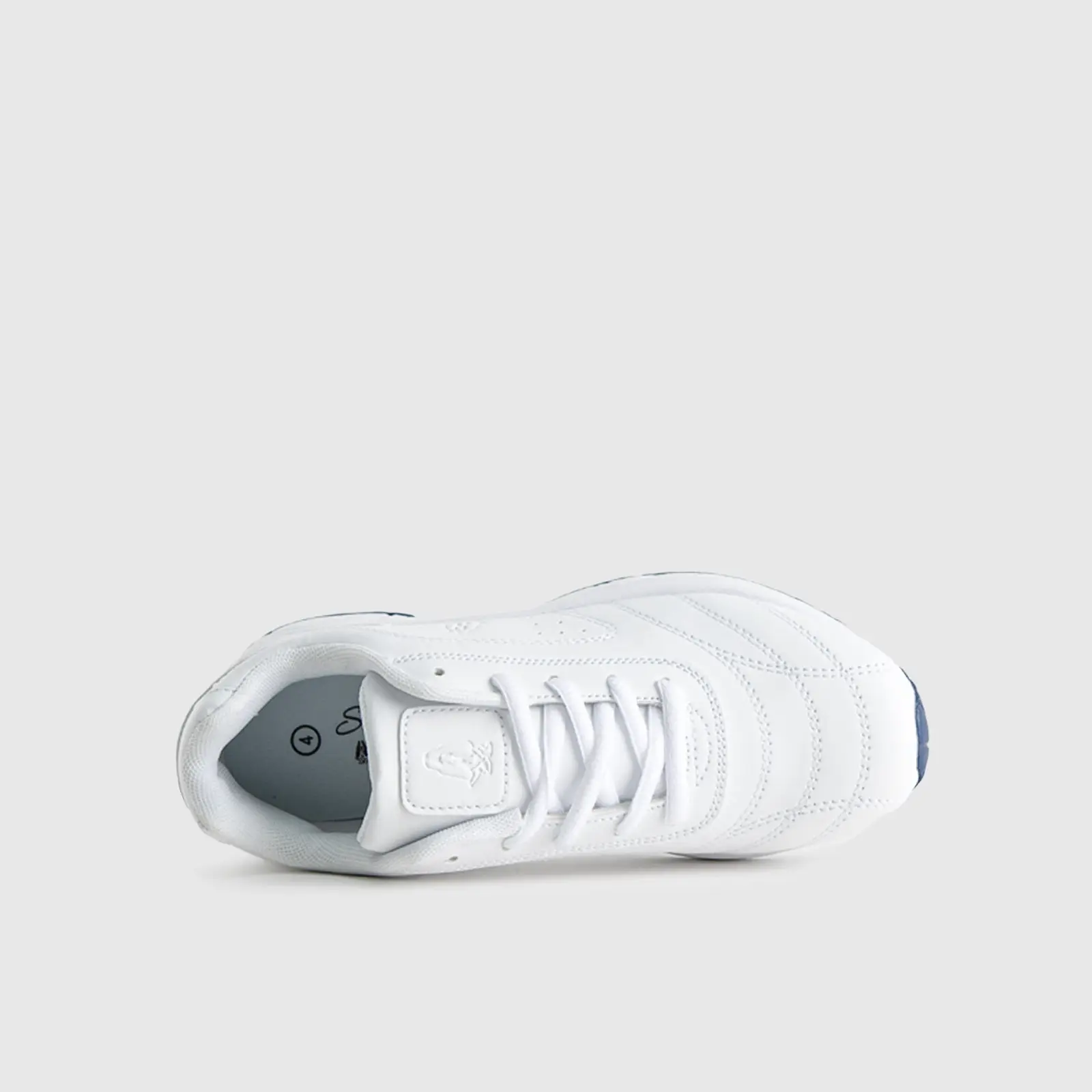 Ace Kids (UK9 TO UK1) Lace Up Trainer HK12 - Image 6