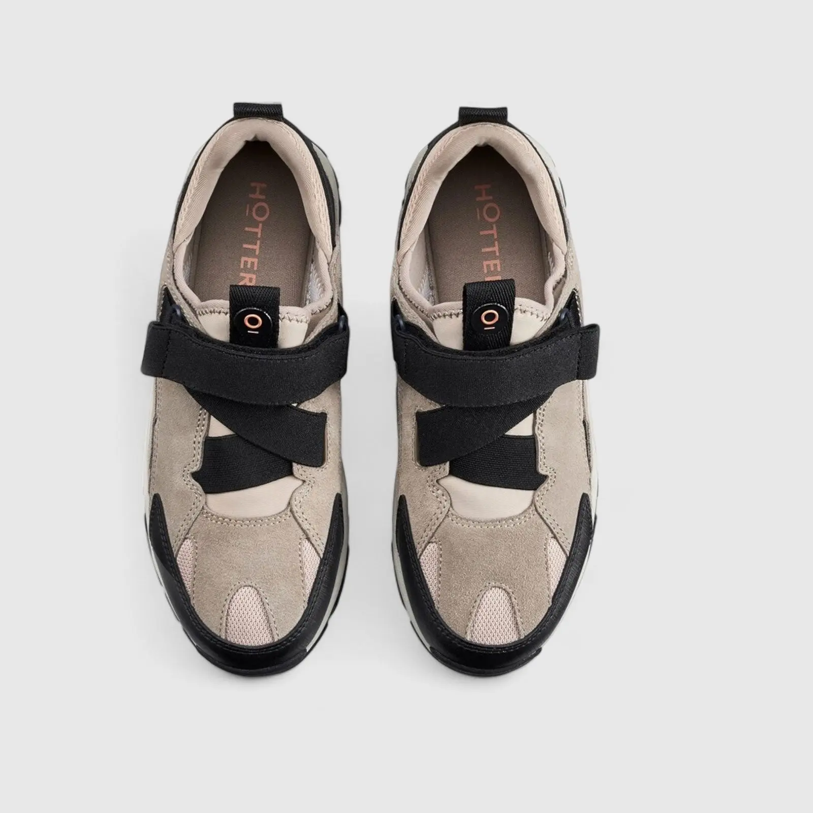 Amble Outdoor Comfort Sneaker Mink/Black - Image 3