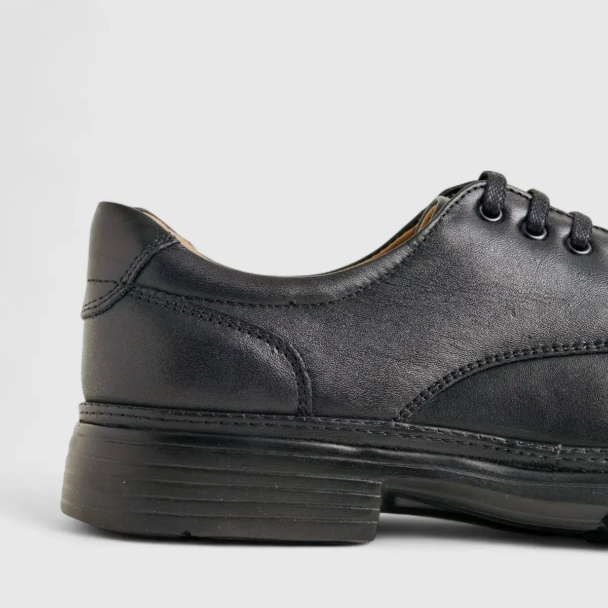 Anatomic Leather Comfort Lace Up Black 868621 AN138 - Image 5