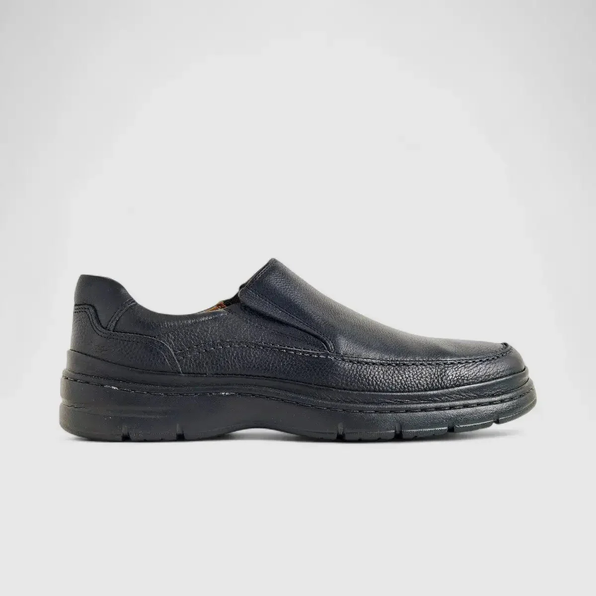 Anatomic Leather Comfort Slip On Black 383820 AN136