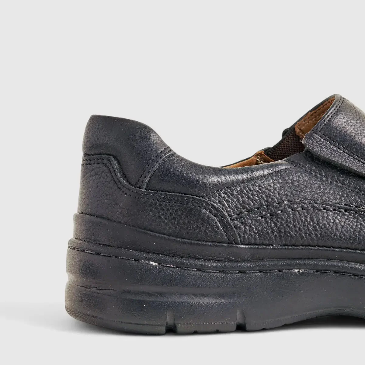 Anatomic Leather Comfort Slip On Black 383820 AN136 - Image 5