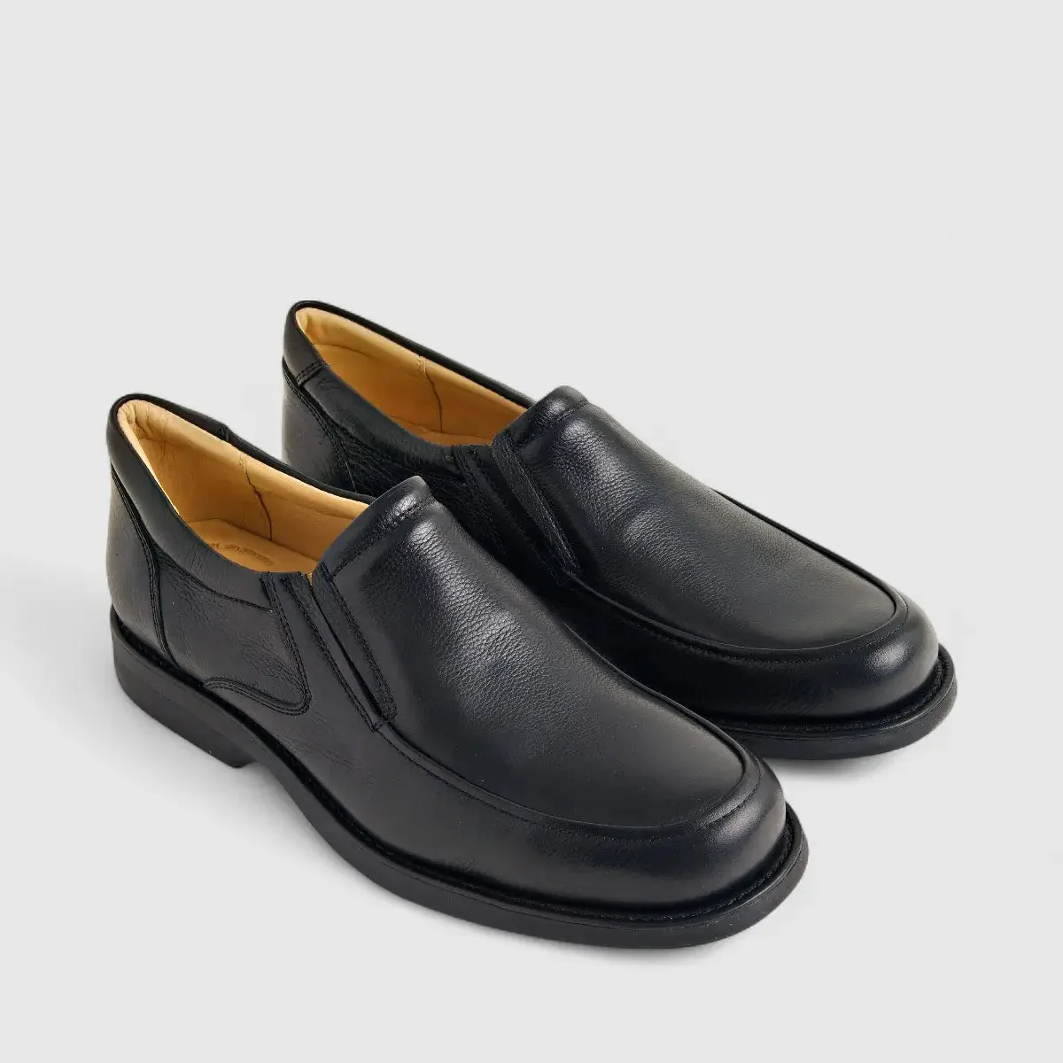 Anatomic Leather Comfort Slip On Black 454531 AN73 - Image 2