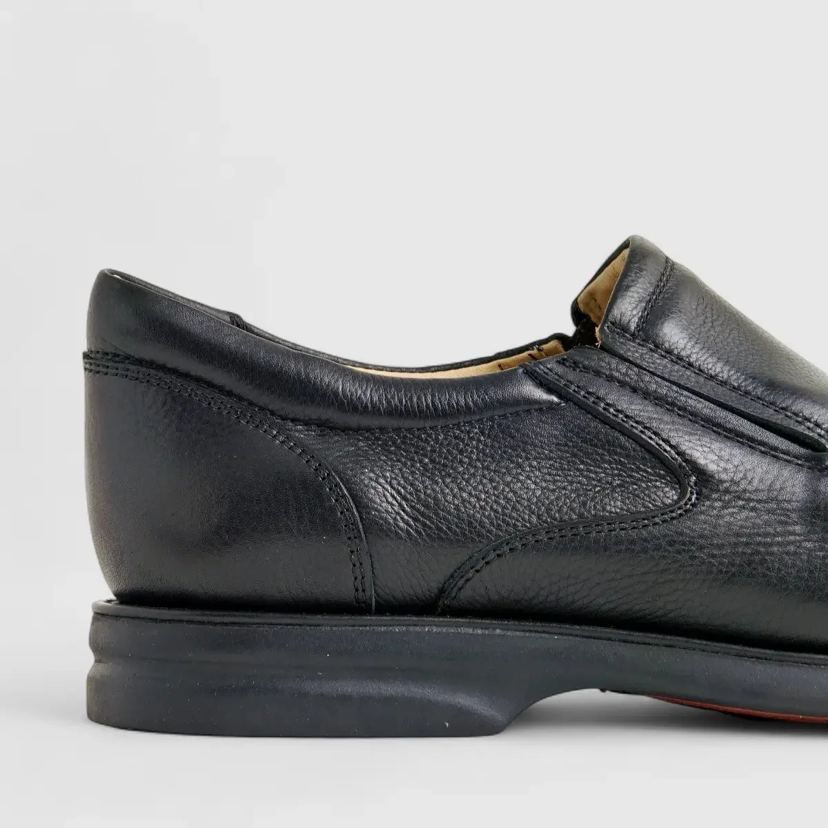 Anatomic Leather Comfort Slip On Black 454531 AN73 - Image 5