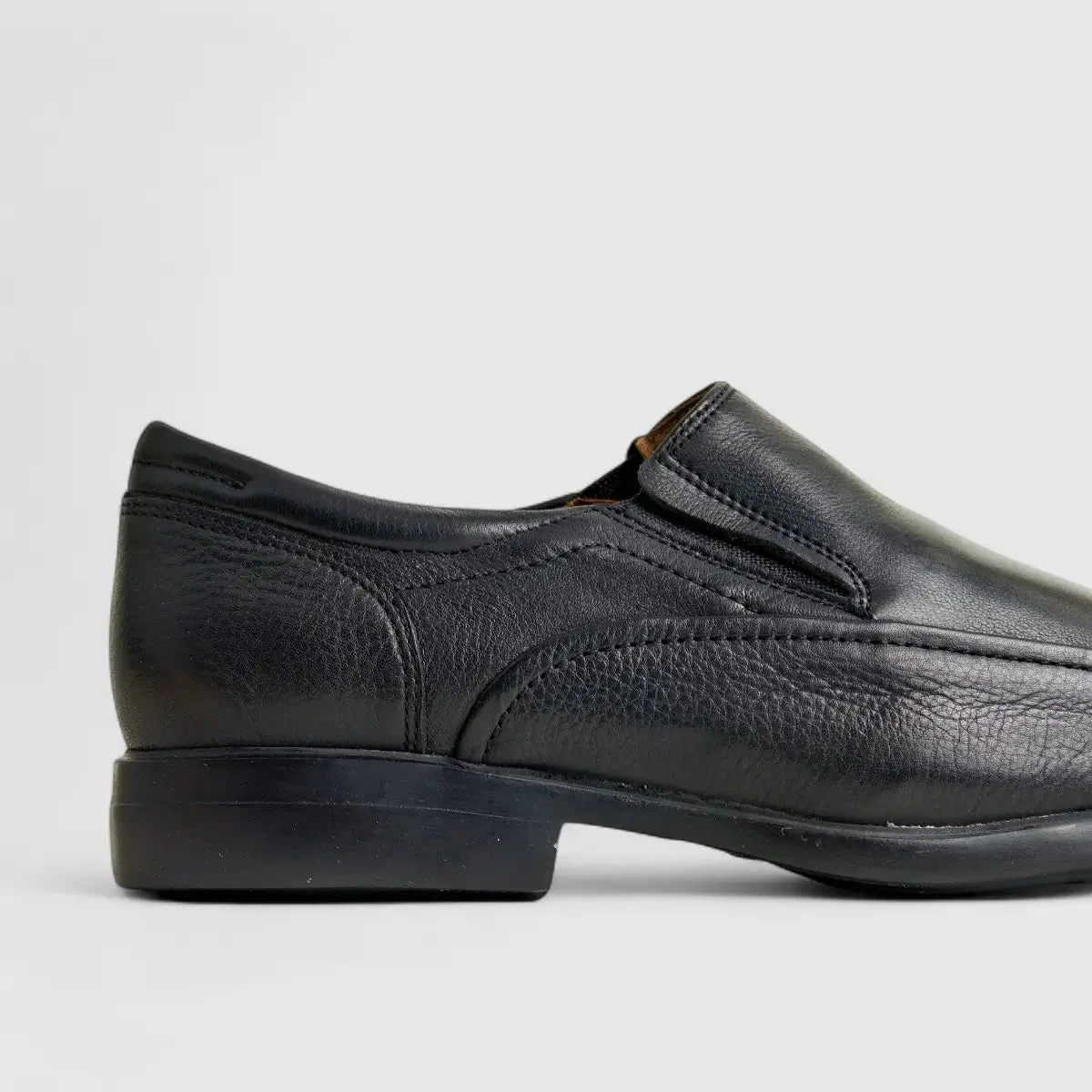 Anatomic Leather Comfort Slip On Black 595930 AN132 - Image 5