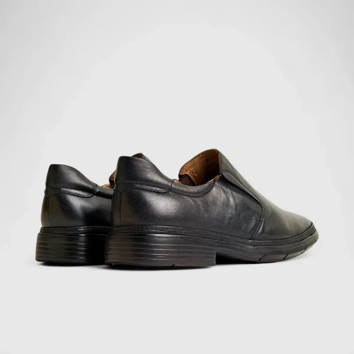 Anatomic Leather Comfort Slip On Black 868601 AN130 - Image 3