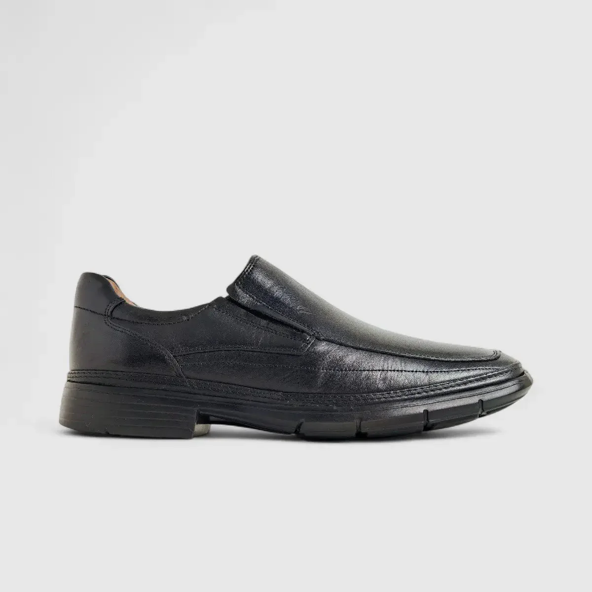 Anatomic Leather Comfort Slip On Black 868614 AN134