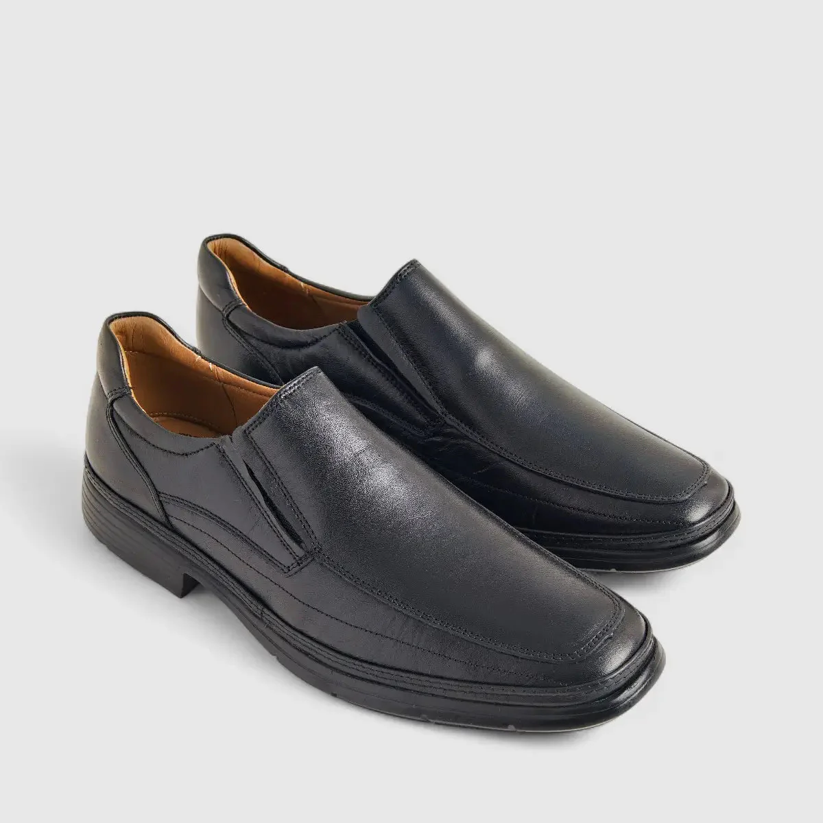 Anatomic Leather Comfort Slip On Black 868614 AN134 - Image 2