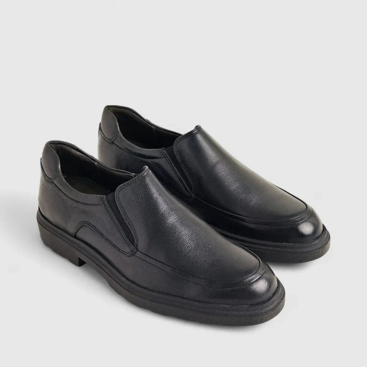 Anatomic Leather Comfort Slip On Black 898902 AN139 - Image 2