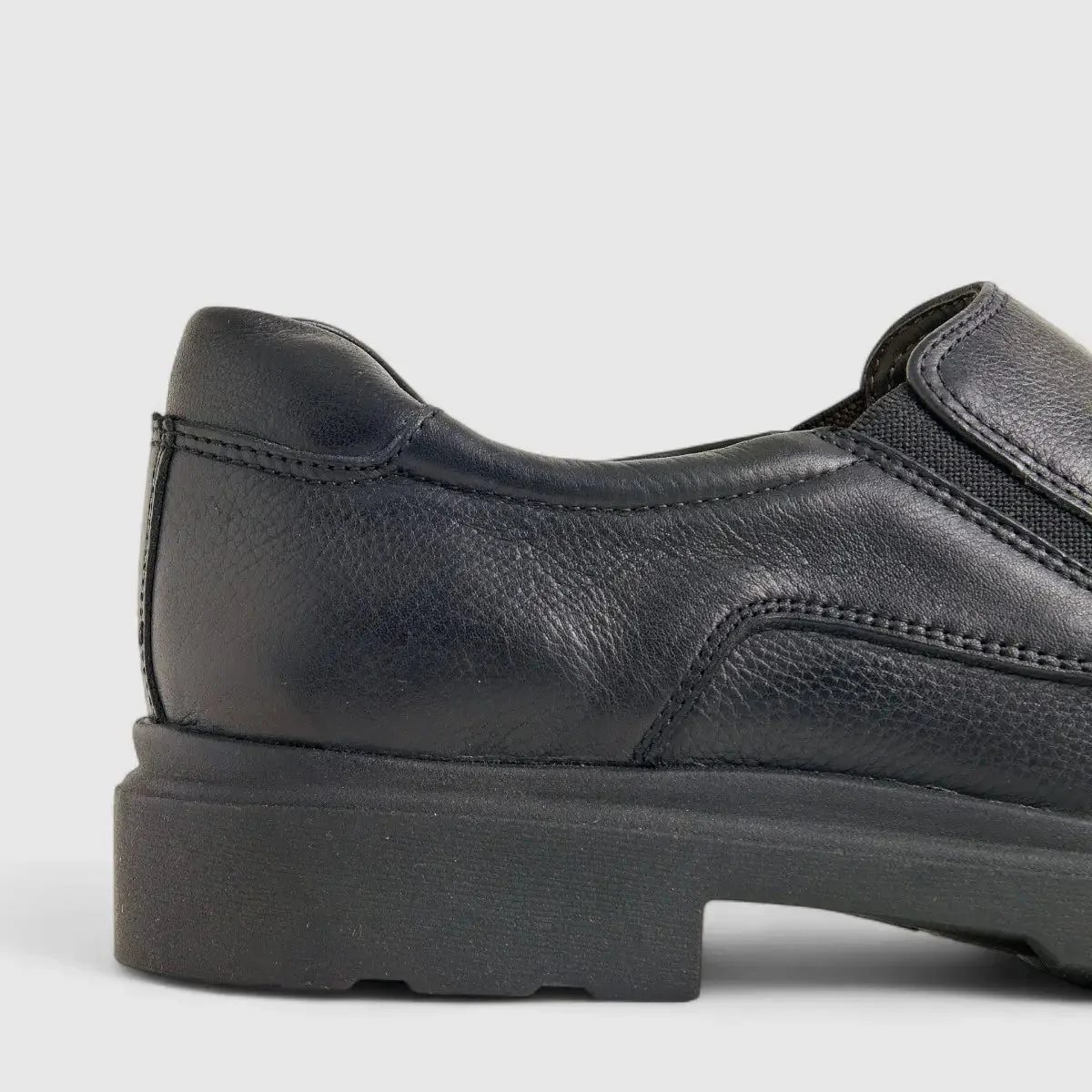 Anatomic Leather Comfort Slip On Black 898902 AN139 - Image 5