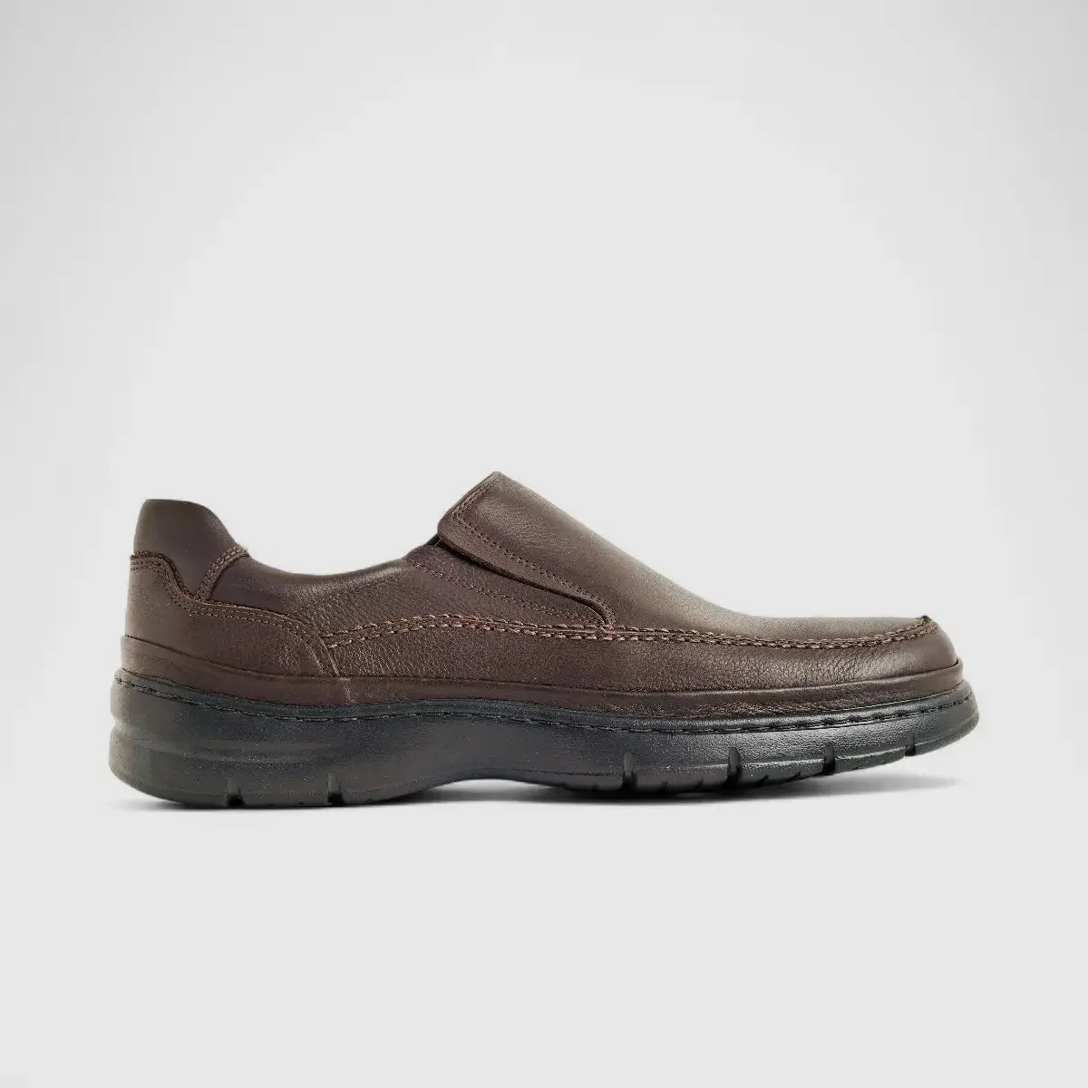 Anatomic Leather Comfort Slip On Brown 383820 AN135