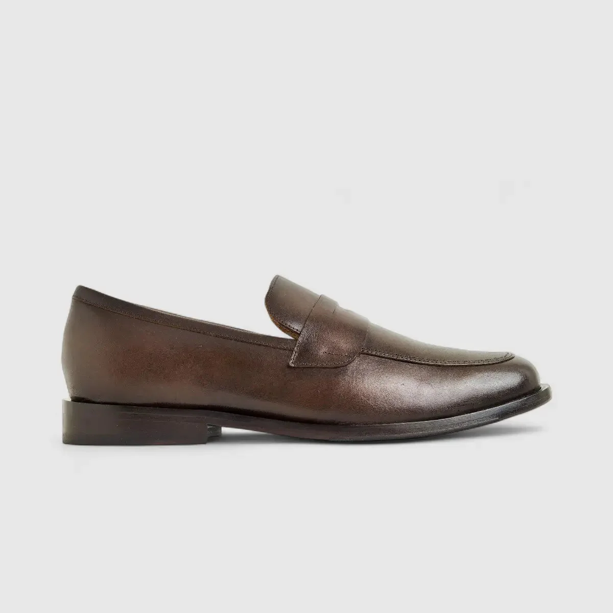 Anatomic Prime Leather Dress Slip On Brown 702016 AN111