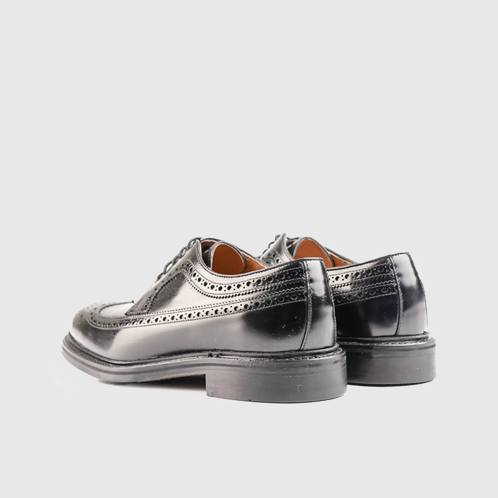 Goodyear Welt Long Wing Brogue 3681 Black - Image 3