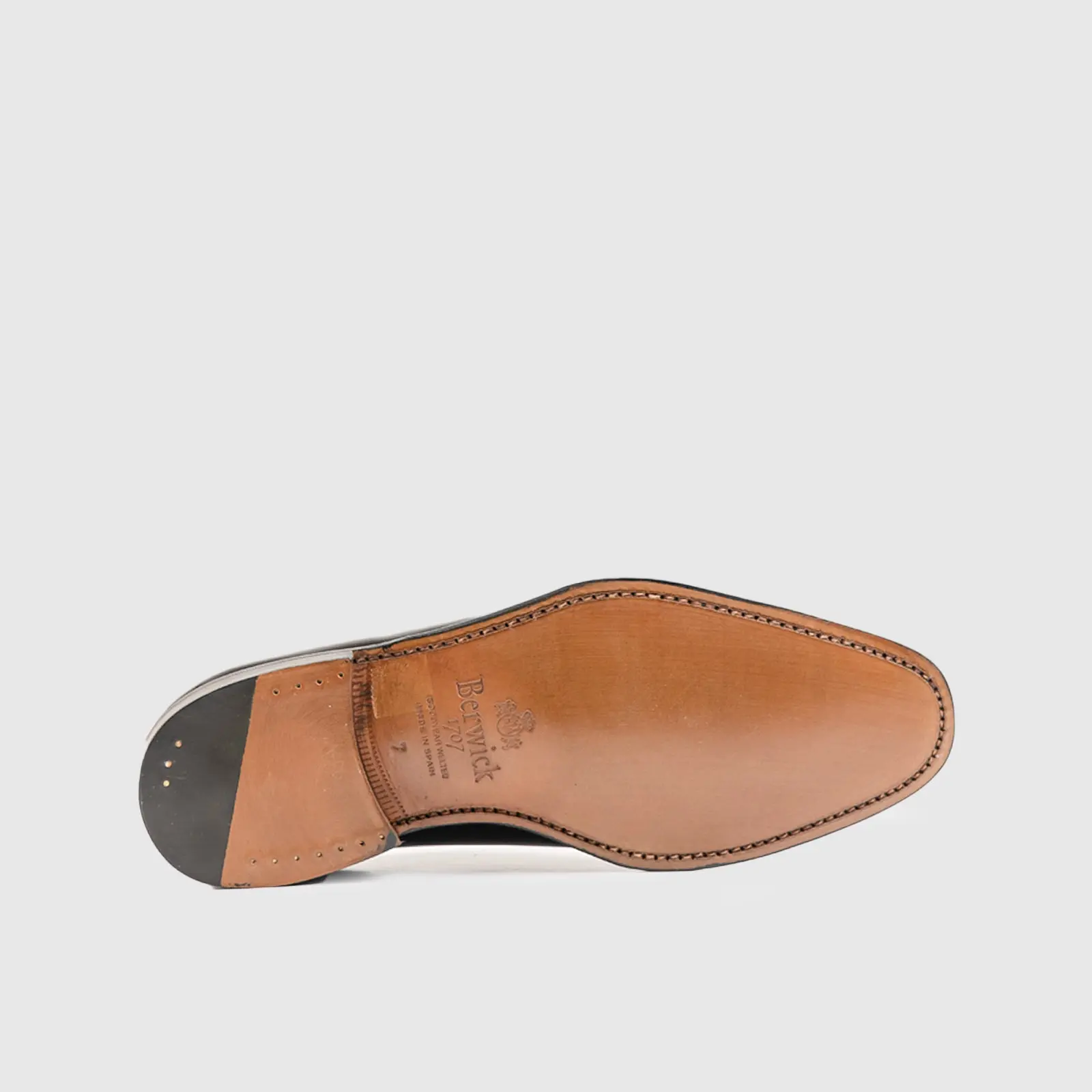 Goodyear Welt Plain Toe Oxfords 5216 Black Patent - Image 4