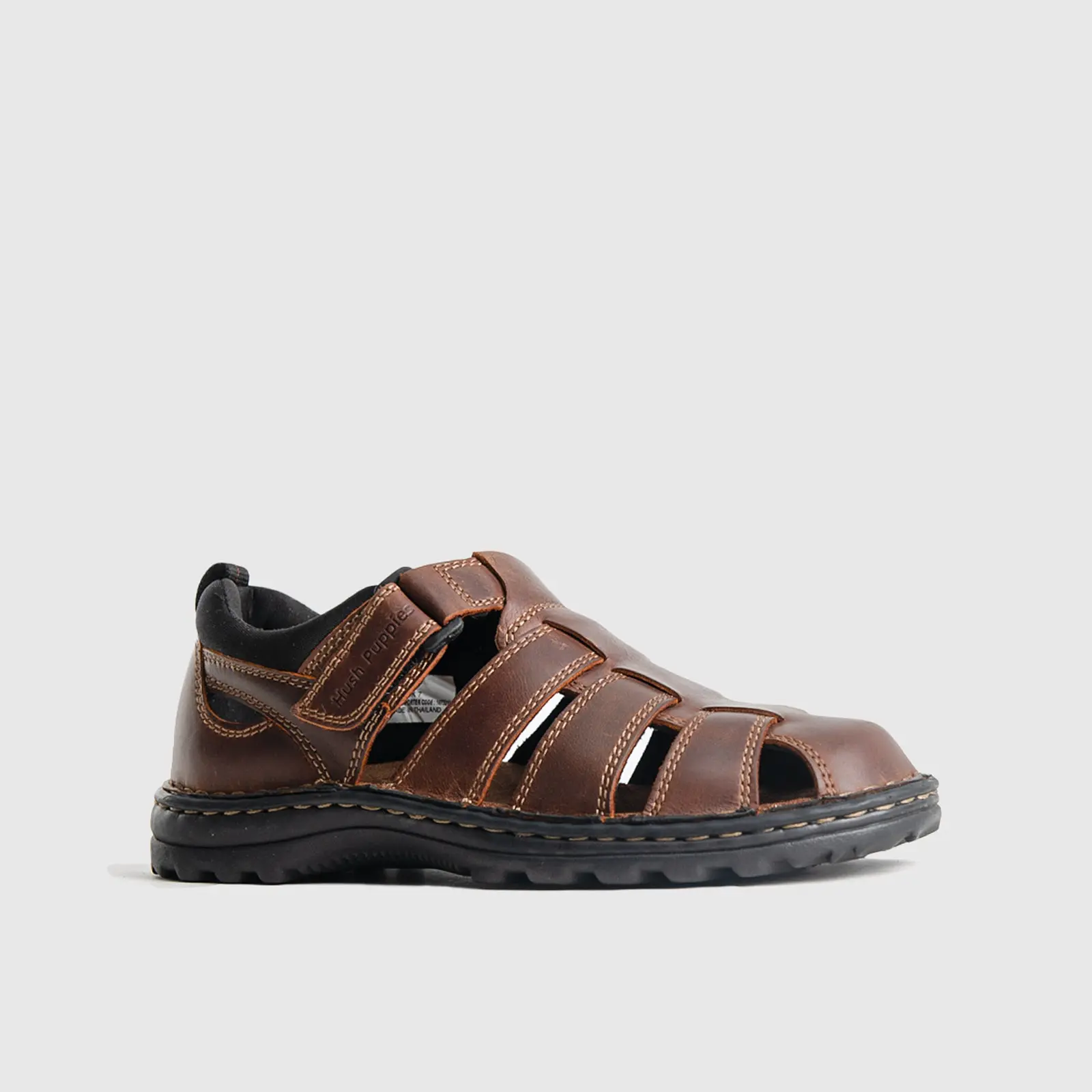 HP Big Boy Mens Comfort Sandals Chestnut HP283 - Image 2