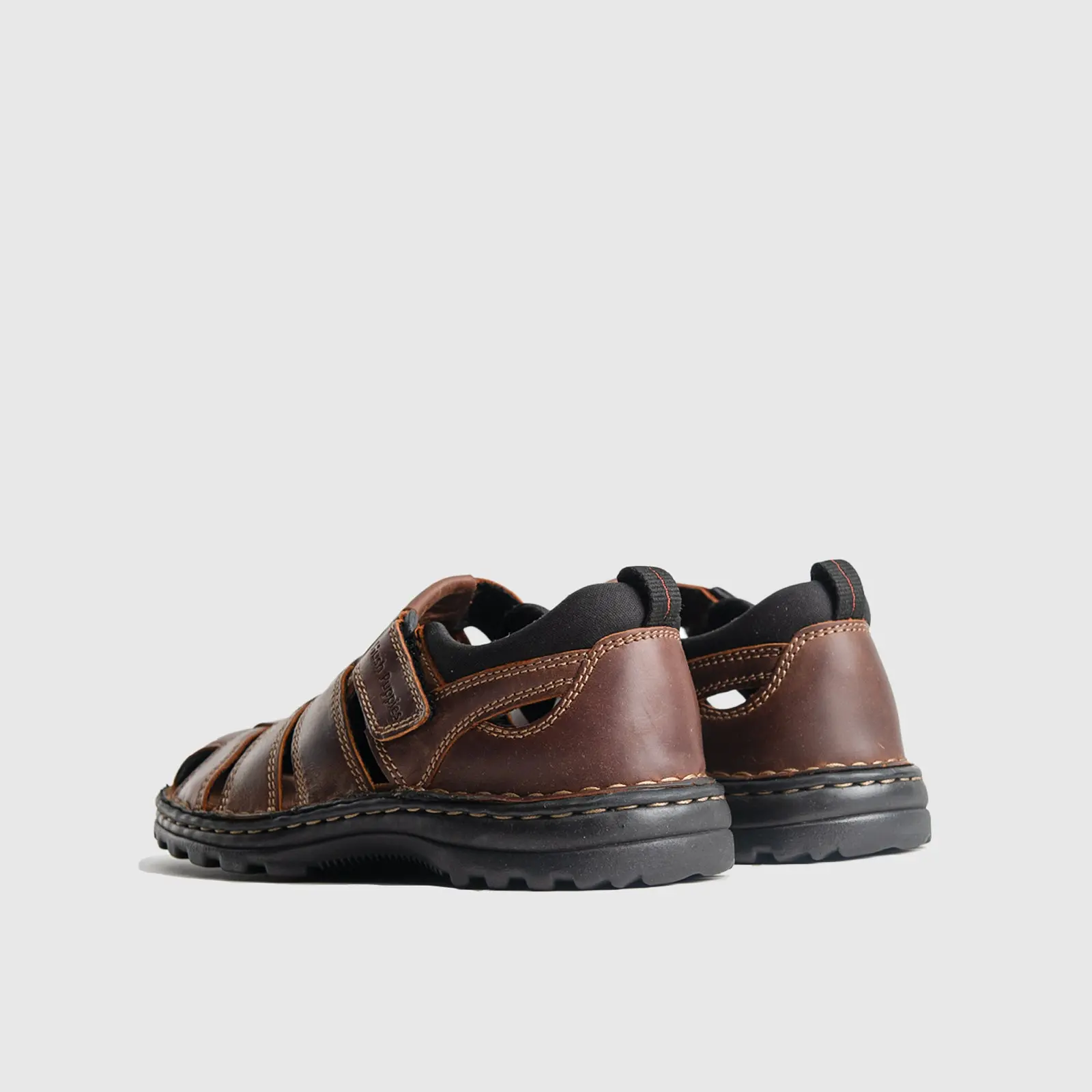 HP Big Boy Mens Comfort Sandals Chestnut HP283 - Image 4