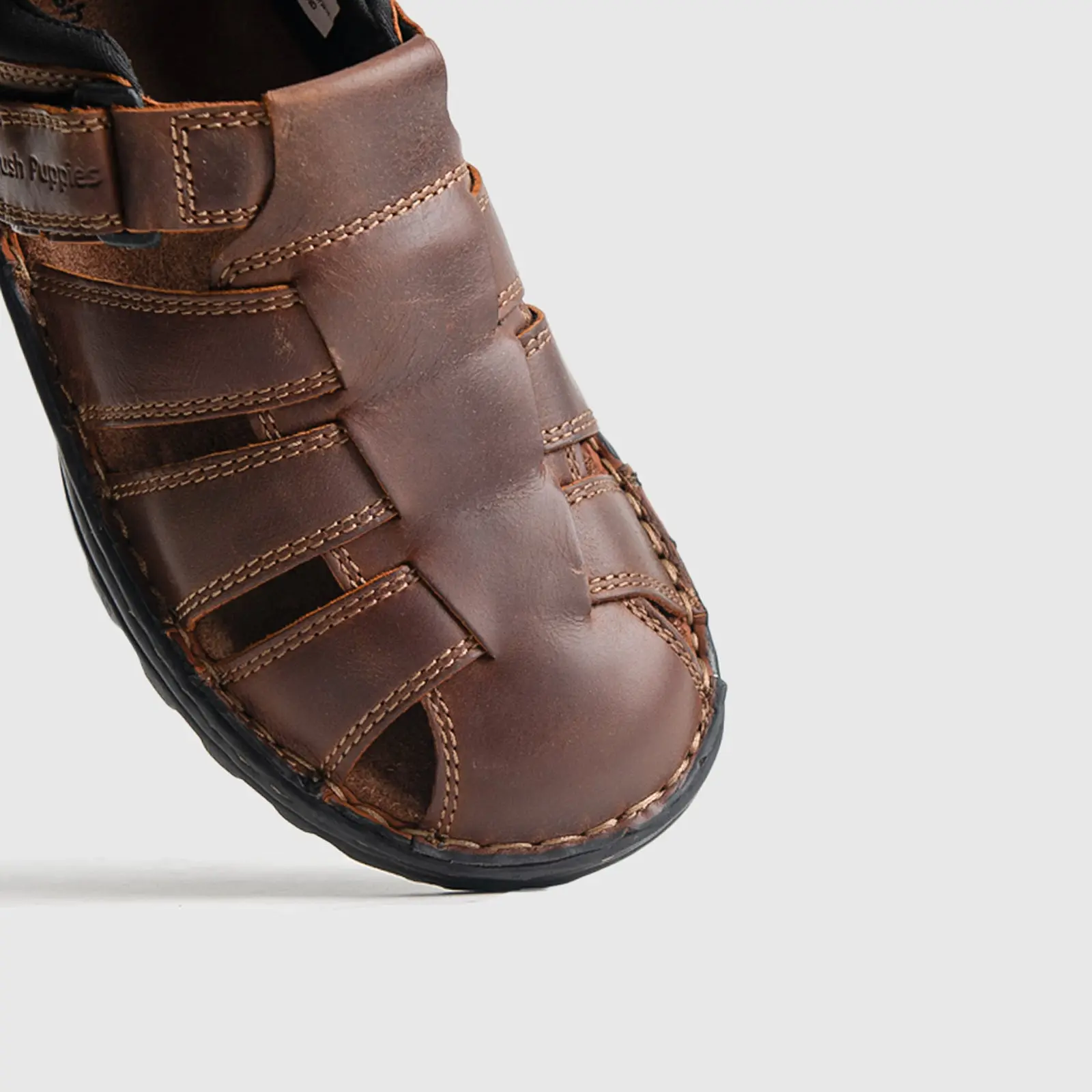 HP Big Boy Mens Comfort Sandals Chestnut HP283 - Image 5