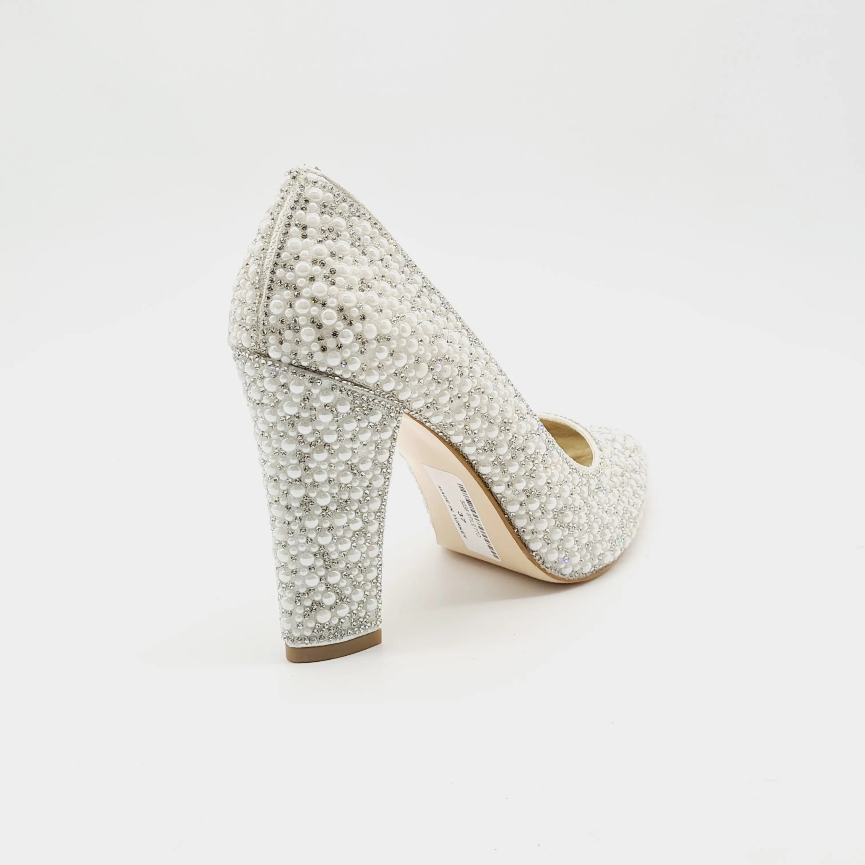 BRIDAL PEARL COURT SHOE 5238 BD9 - Image 3