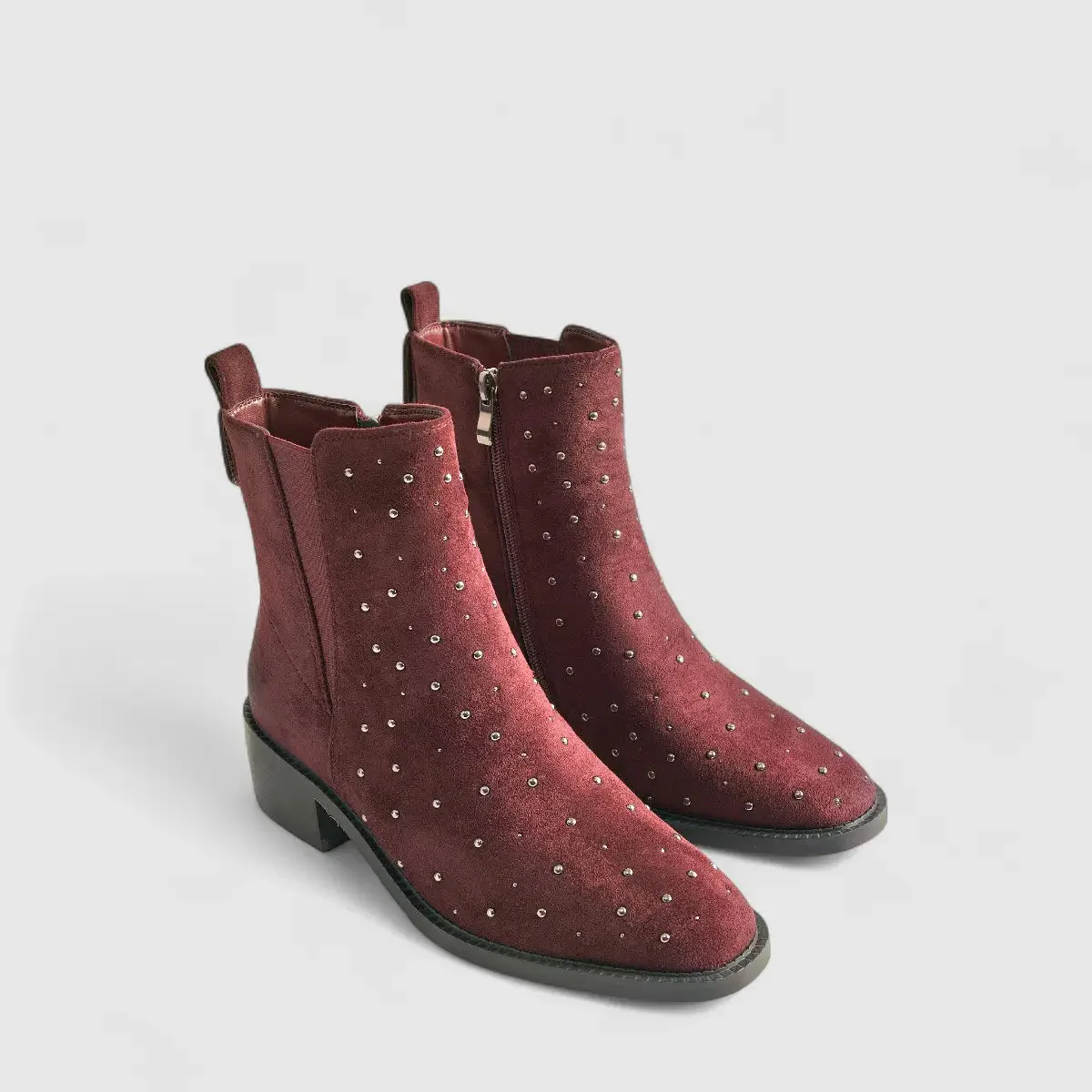 Bulbul Ankle Boot Dark Red CAR5040 - Image 2