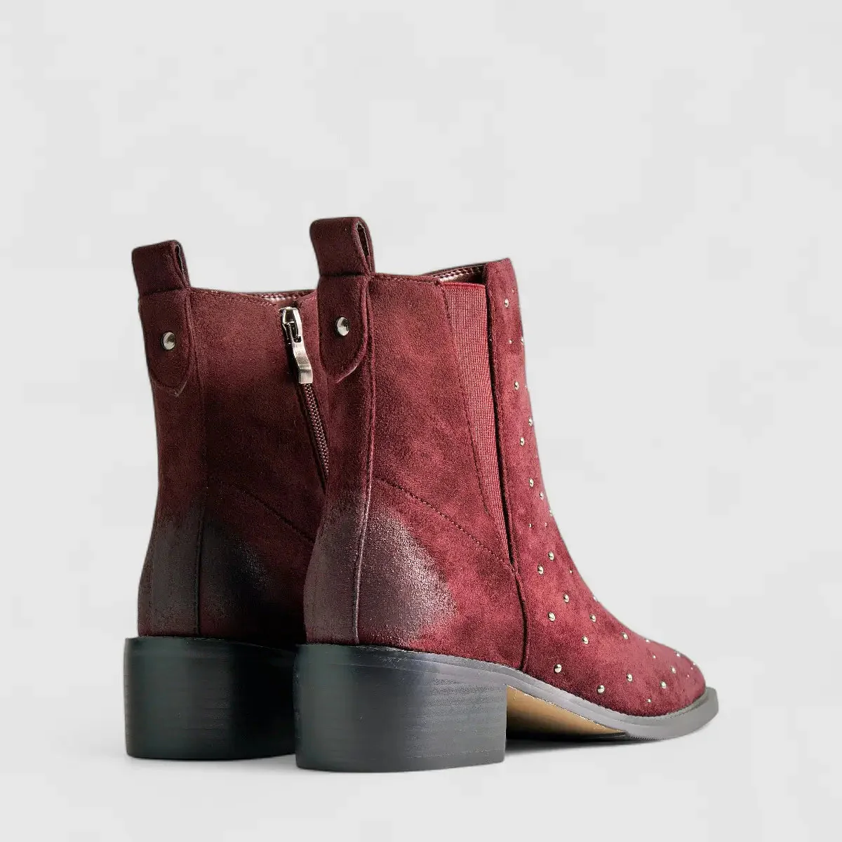 Bulbul Ankle Boot Dark Red CAR5040 - Image 3