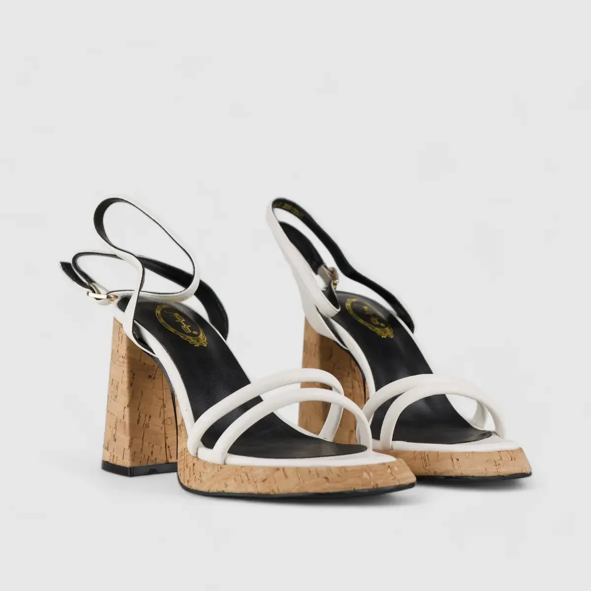 Bulbul Block Heel Sandal Black CAR5032 - Image 2