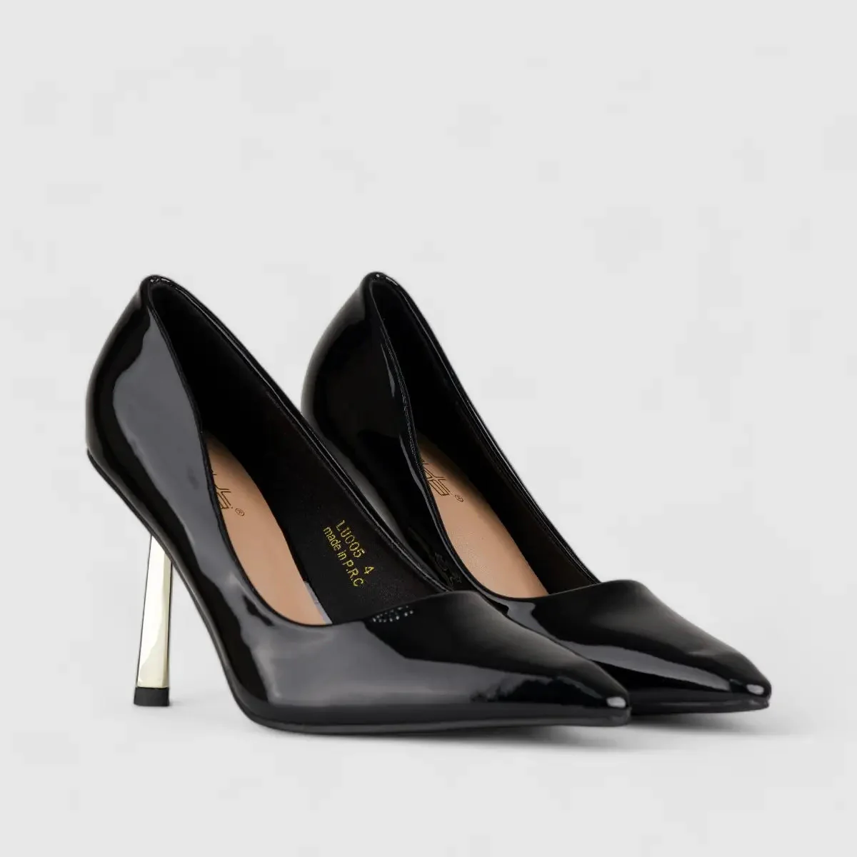 Bulbul Court Shoe Black LU005 - Image 2