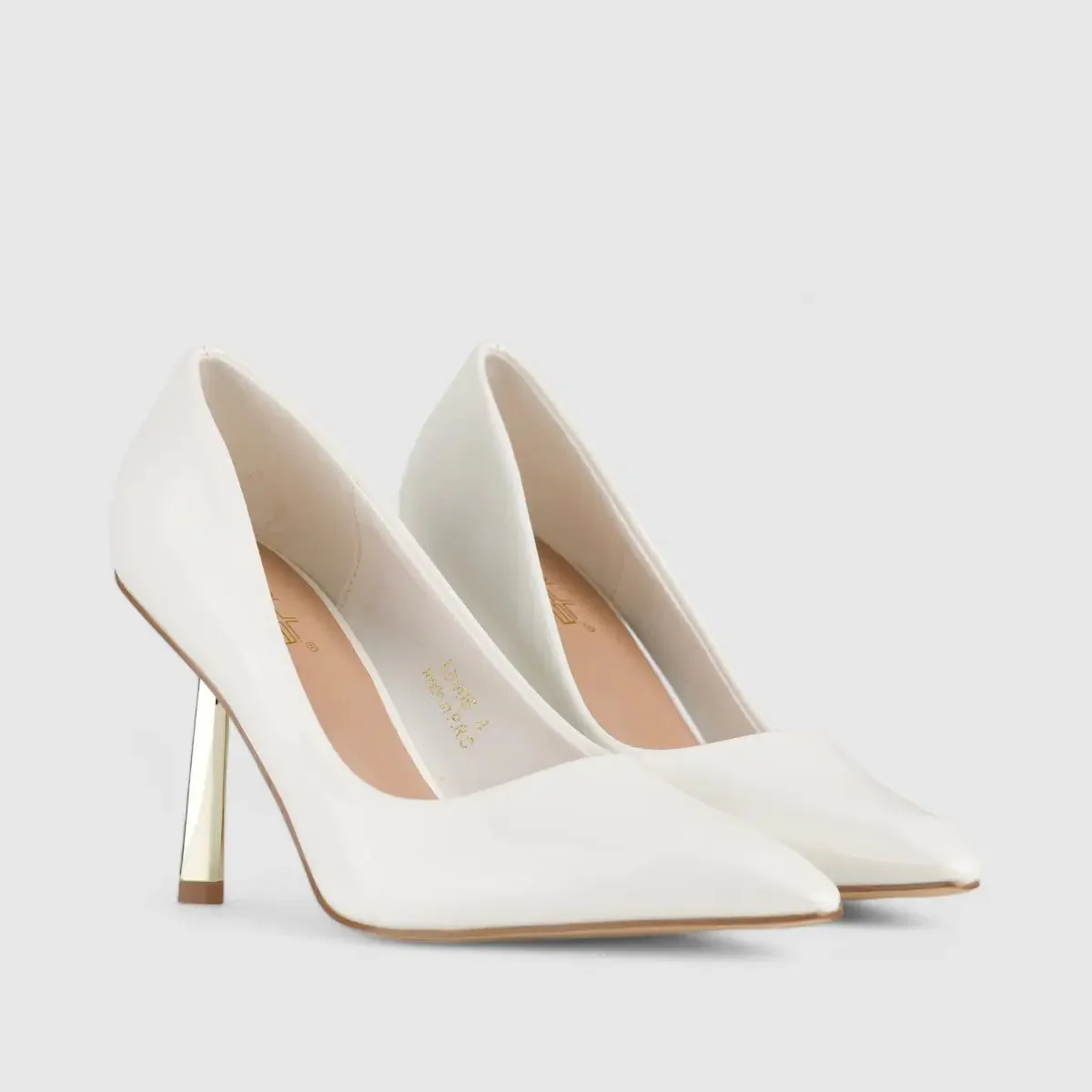 Bulbul Court Shoe White LU005 - Image 2