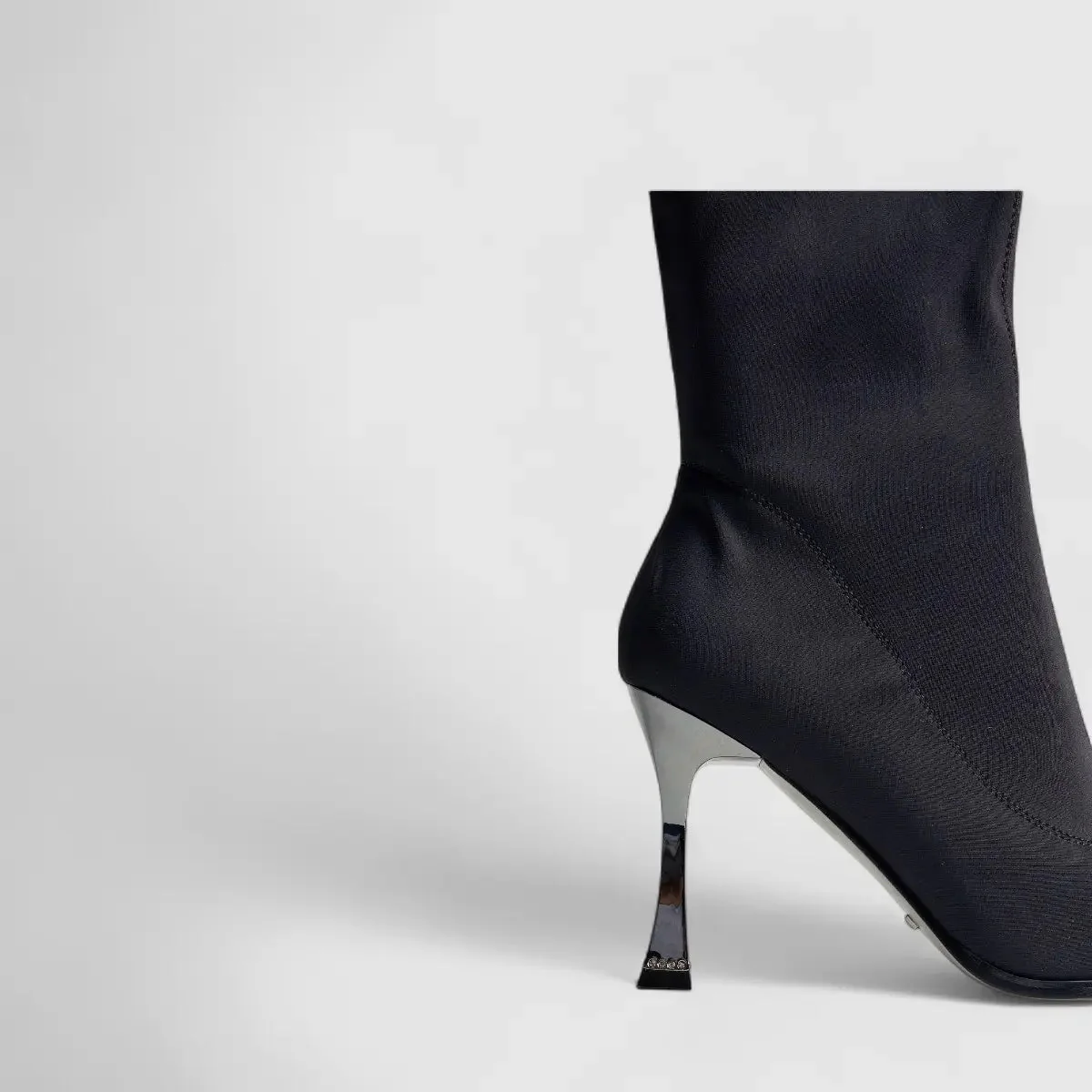 Bulbul Heel Long Boot Black CAR5037 - Image 5