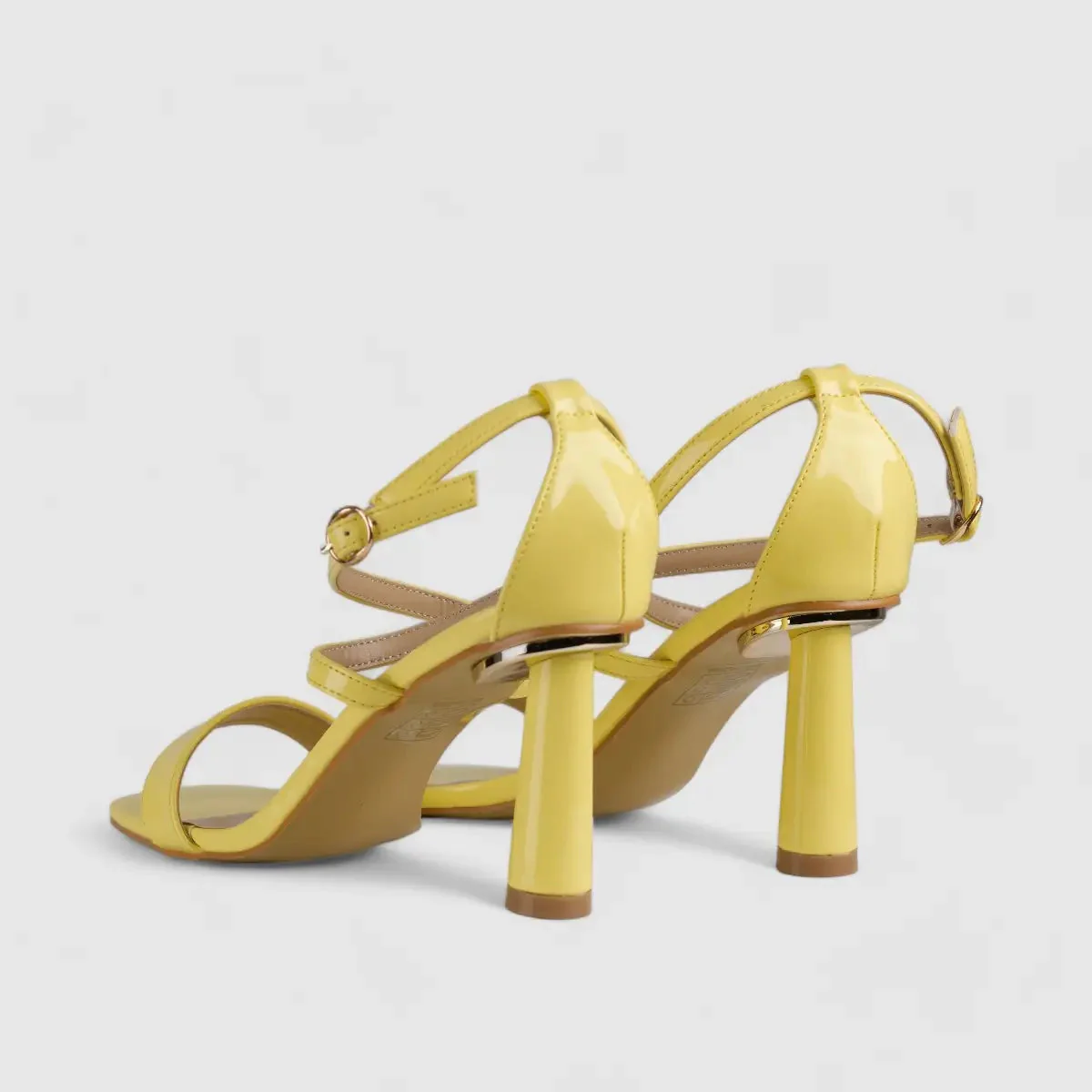 Bulbul Heel Sandal Multi Yellow HAR024 - Image 3