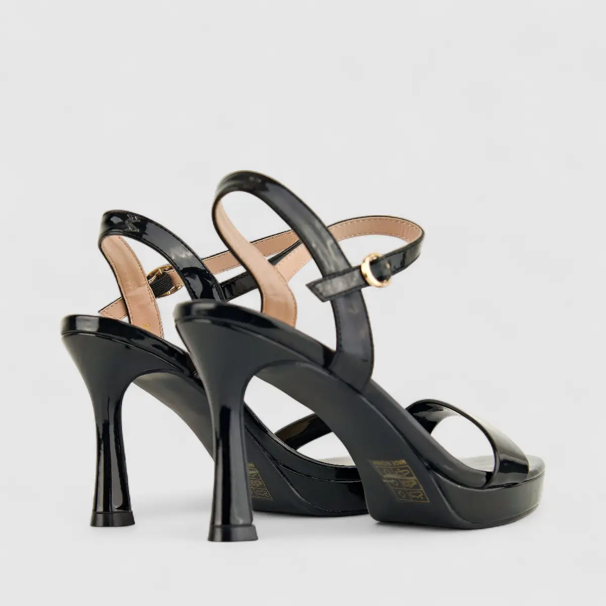 Bulbul Ladies Casual Heel HAR035 Black - Image 3