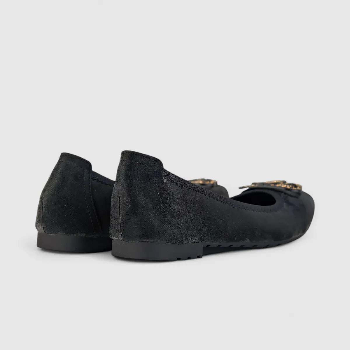 Bulbul Ladies Casual Pump HAR040 Black - Image 4