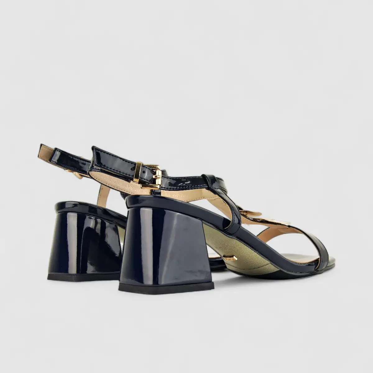 Bulbul Ladies Casual Sandal CAR-017 Navy - Image 3