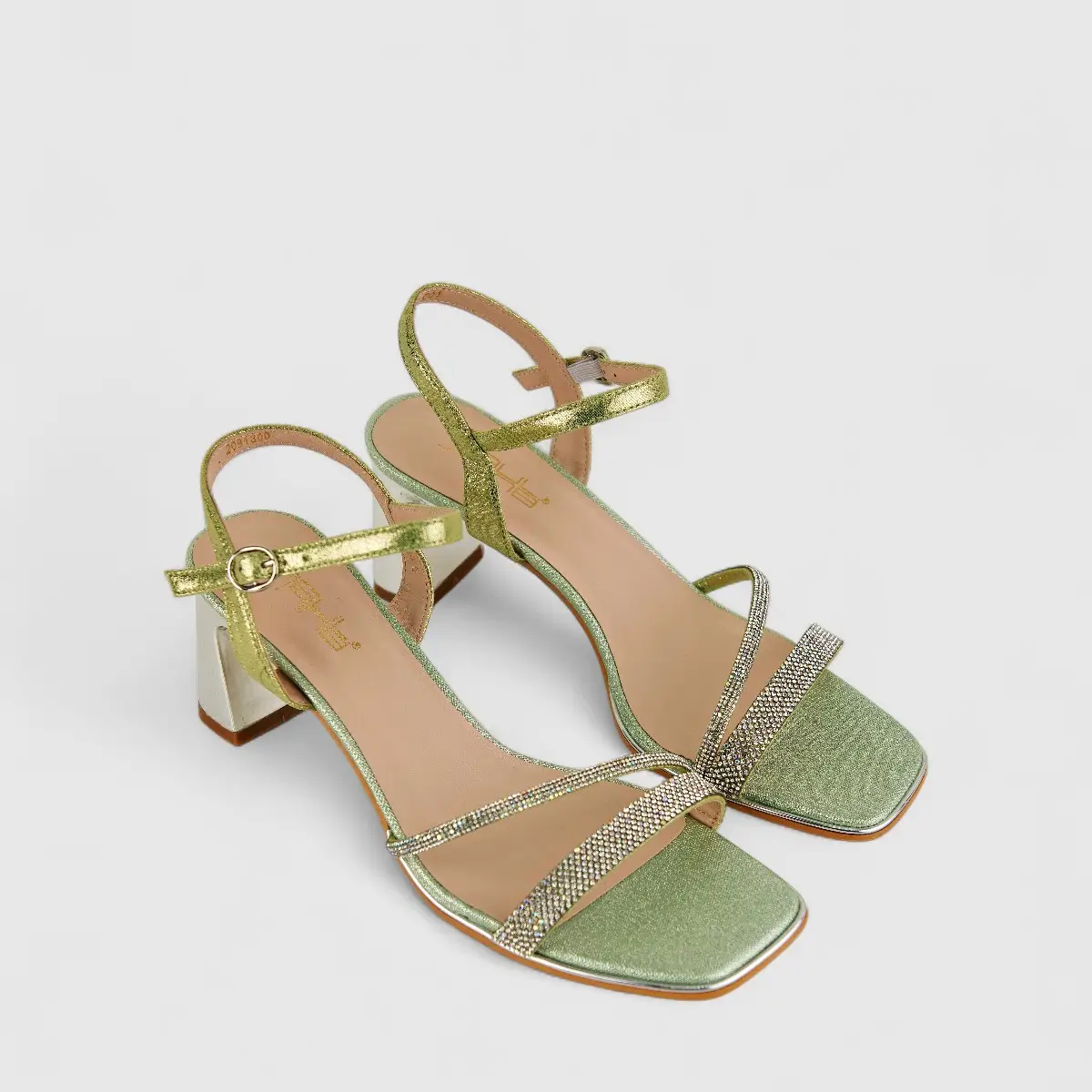 Bulbul Ladies Casual Evening HAR044 Green - Image 2