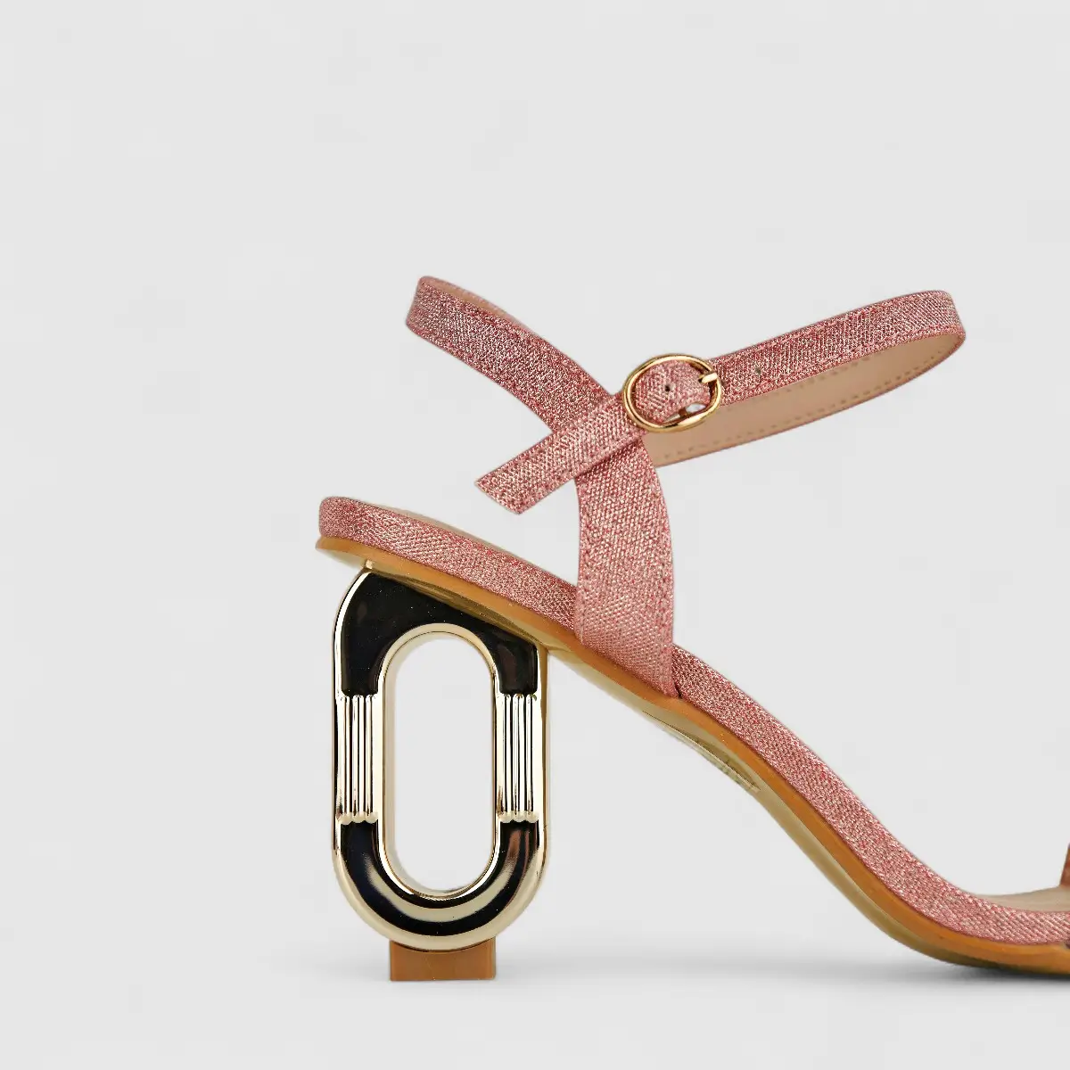 Bulbul Ladies Evening Sandal HAR047 Pink - Image 4
