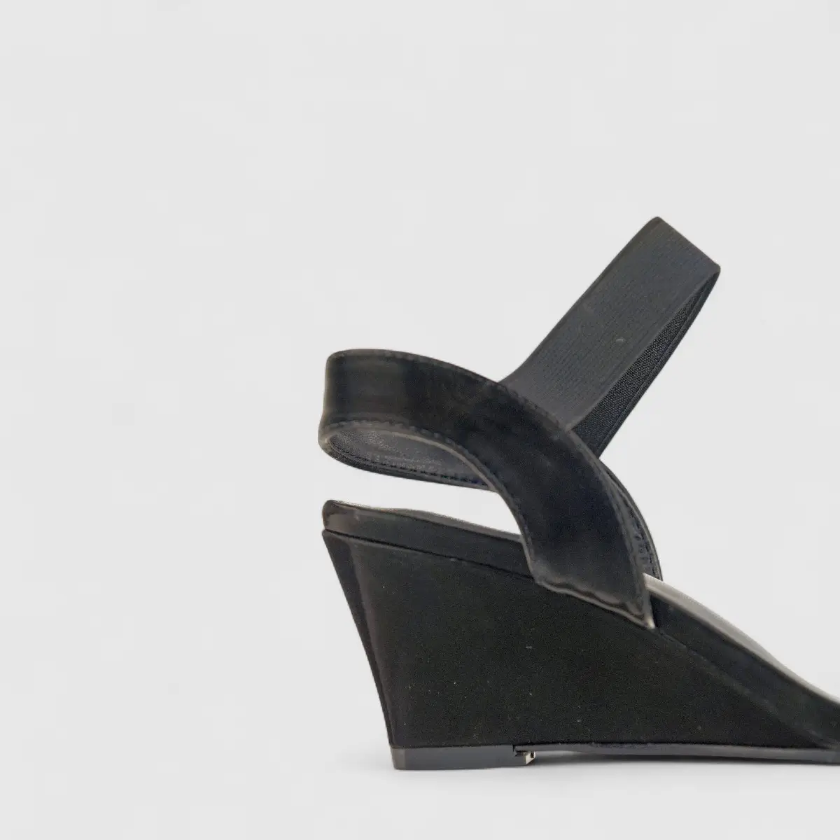 Bulbul Ladies Casual Wedge HAR042 Black - Image 5