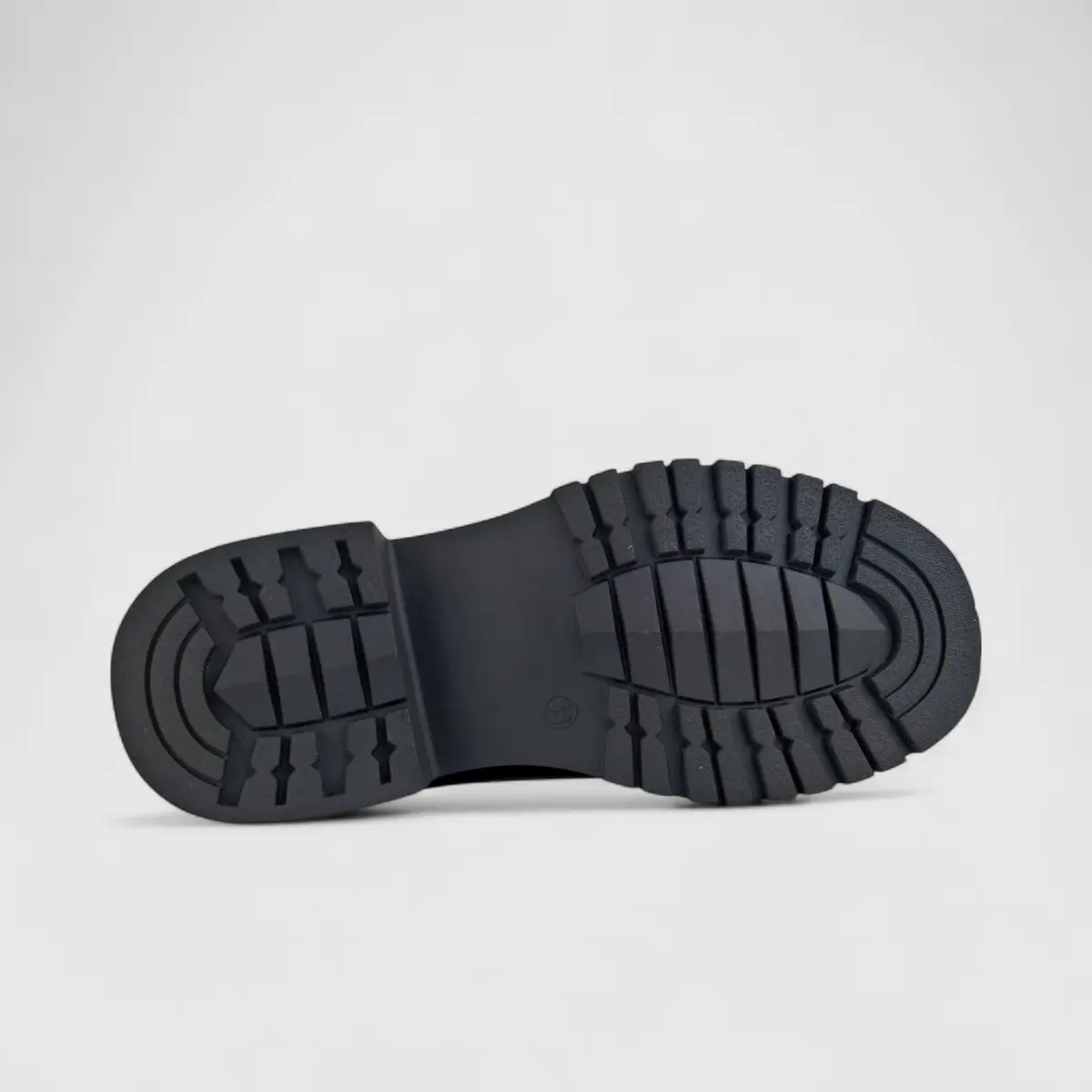 Bulbul Ladies Chunky Sole Shoe CAR-018 Black - Image 4