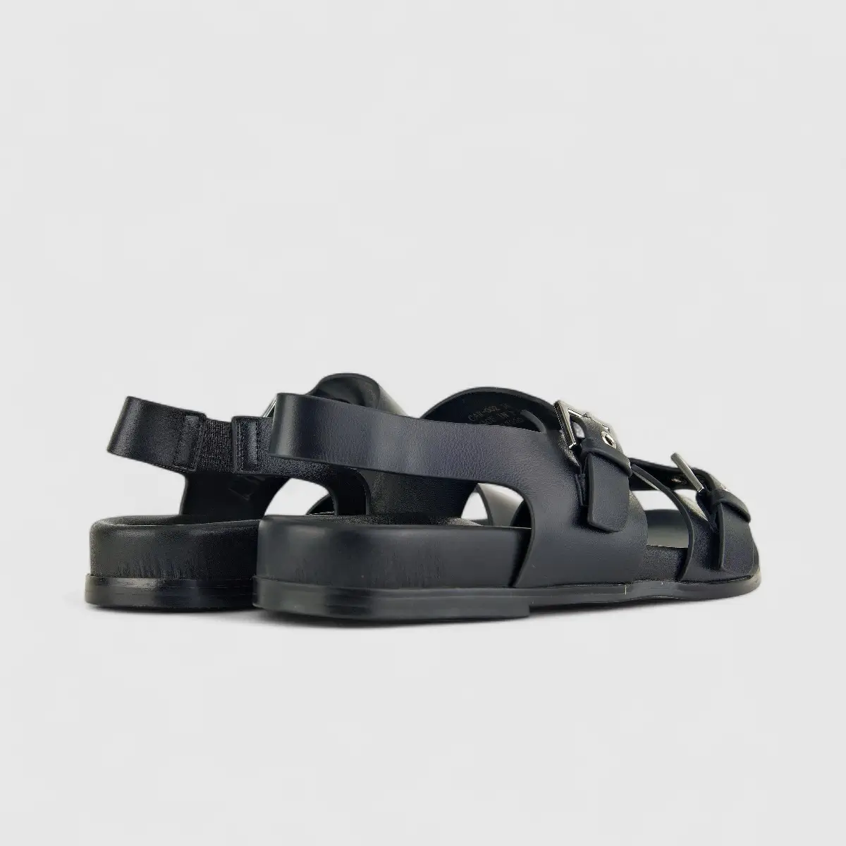 Bulbul Ladies Comfort Sandal CAR-002 Black - Image 3