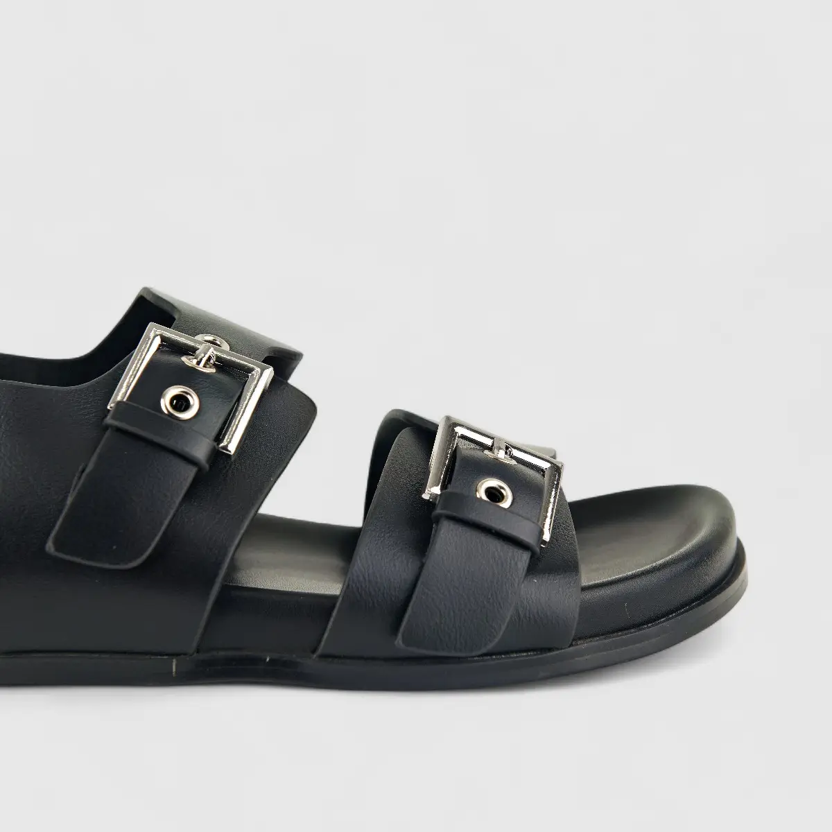 Bulbul Ladies Comfort Sandal CAR-002 Black - Image 5