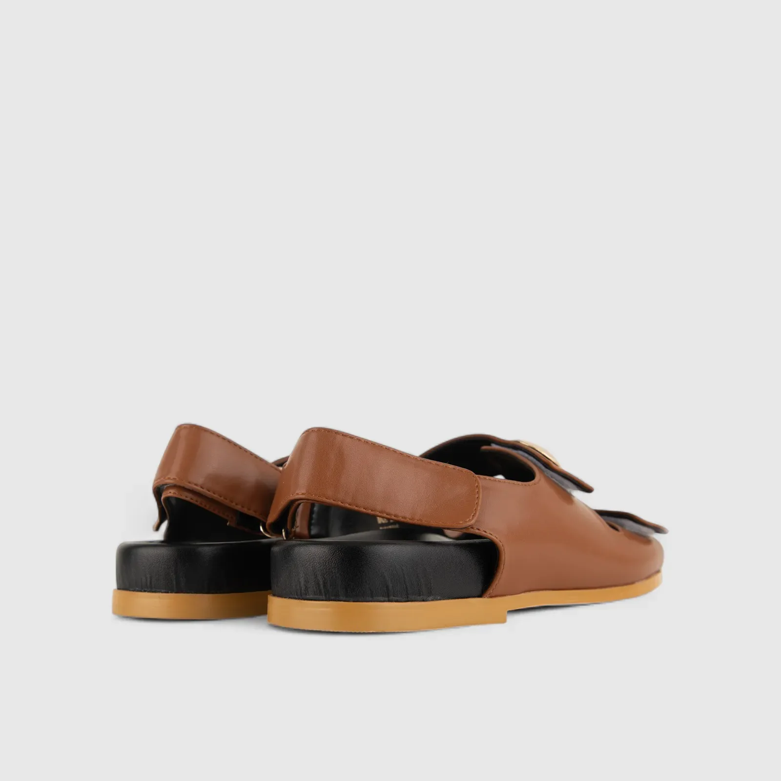 Bulbul Ladies Comfort Sandal CAR-004 Camel - Image 3
