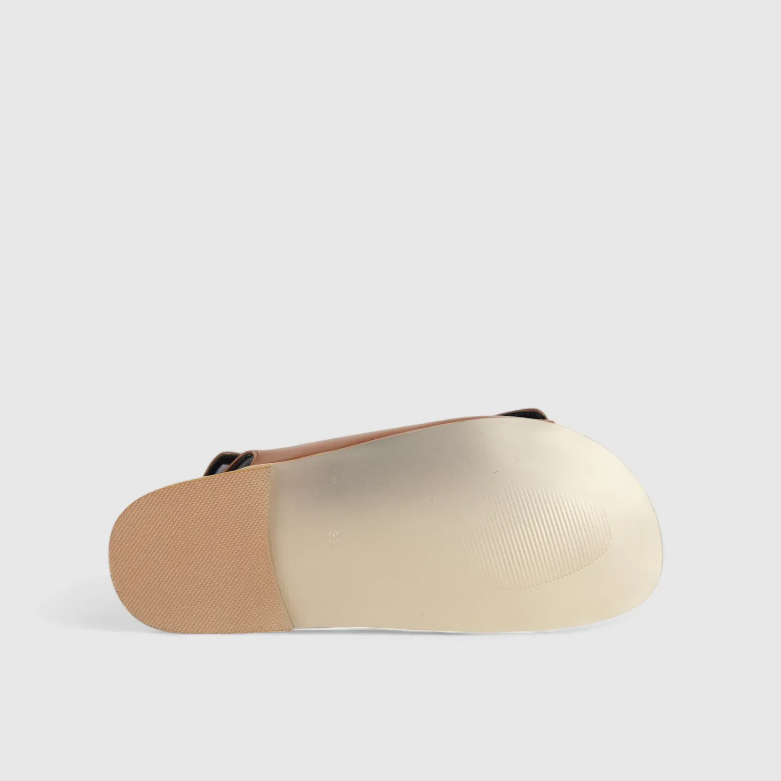 Bulbul Ladies Comfort Sandal CAR-004 Camel - Image 4