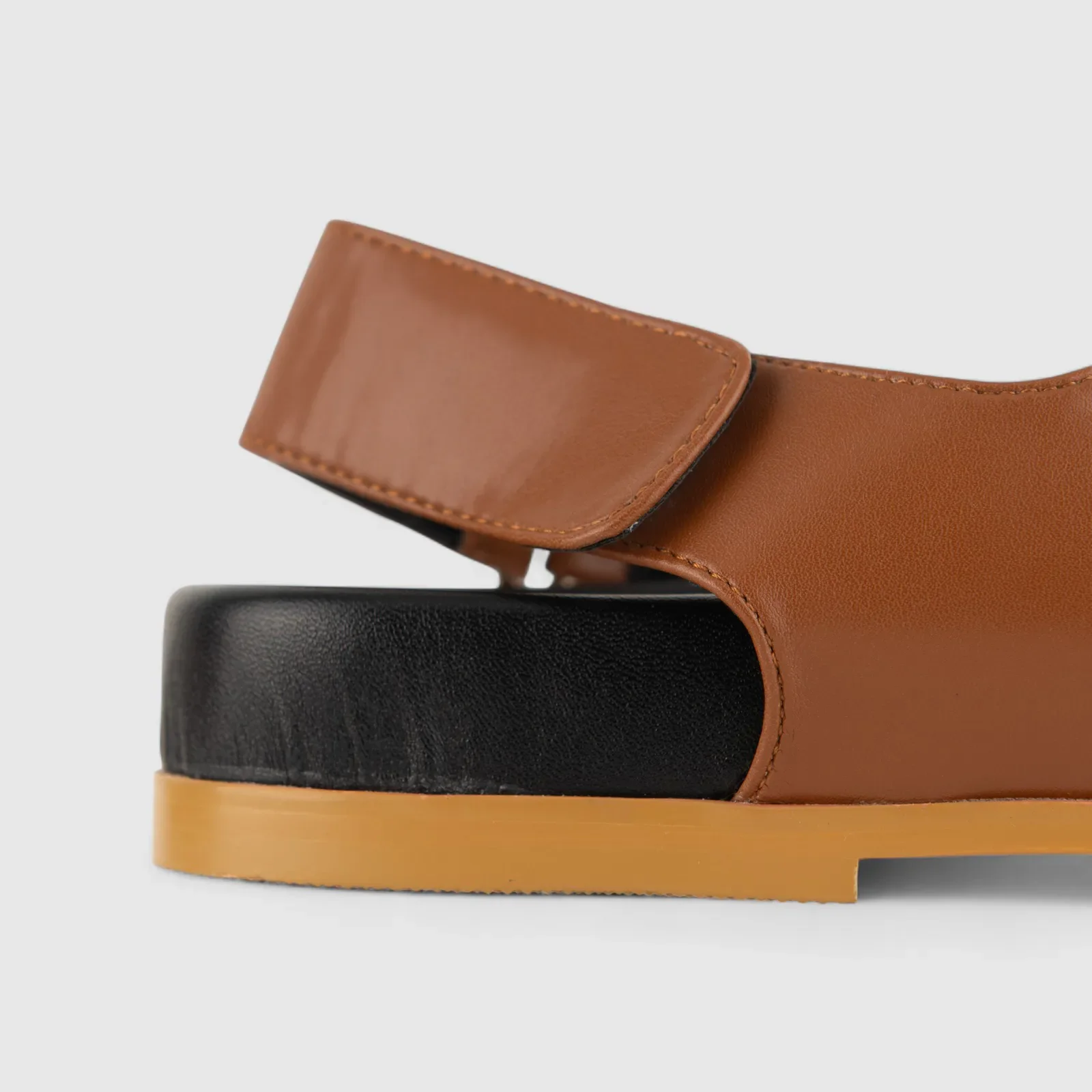 Bulbul Ladies Comfort Sandal CAR-004 Camel - Image 5
