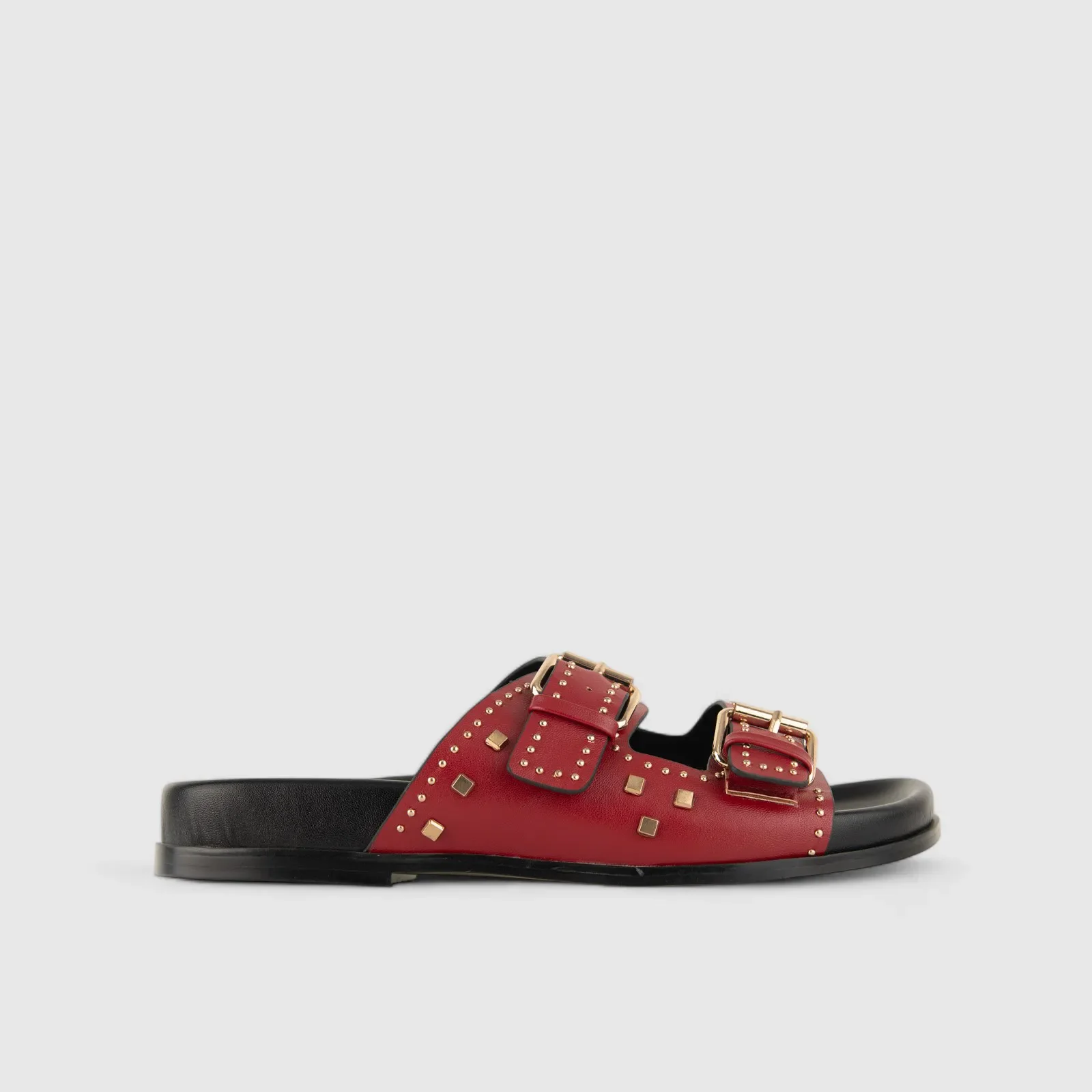 Bulbul Ladies Comfort Sandal CAR-005 Red