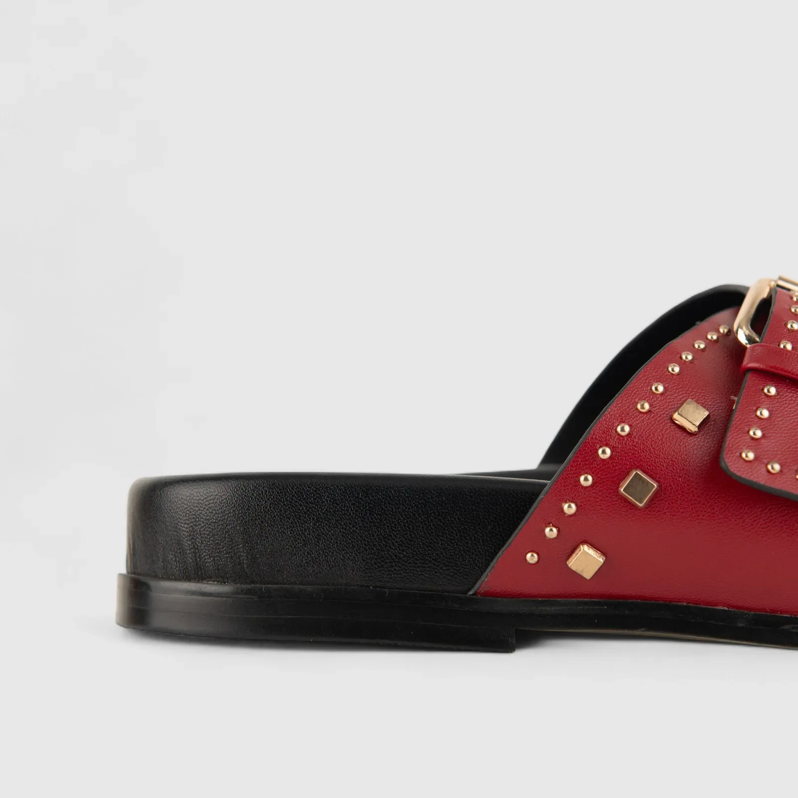 Bulbul Ladies Comfort Sandal CAR-005 Red - Image 5