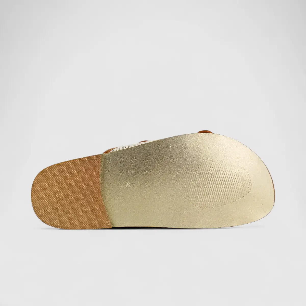 Bulbul Ladies Comfort Sandal CAR-006 Brown - Image 4