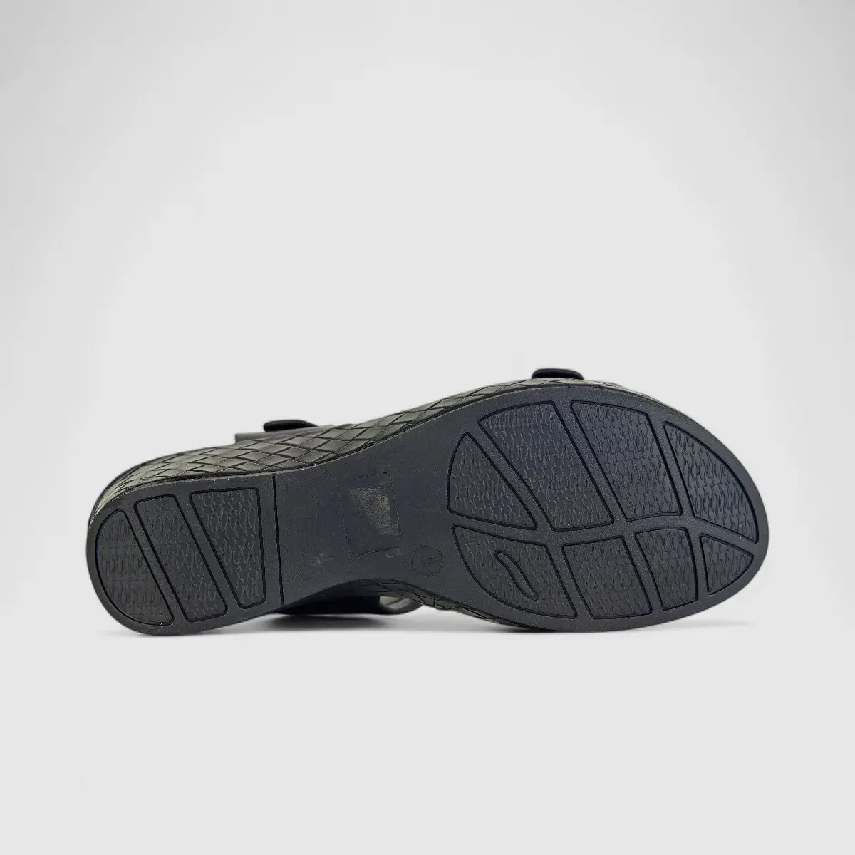 Bulbul Ladies Comfort Sandal HAR050 Black - Image 4