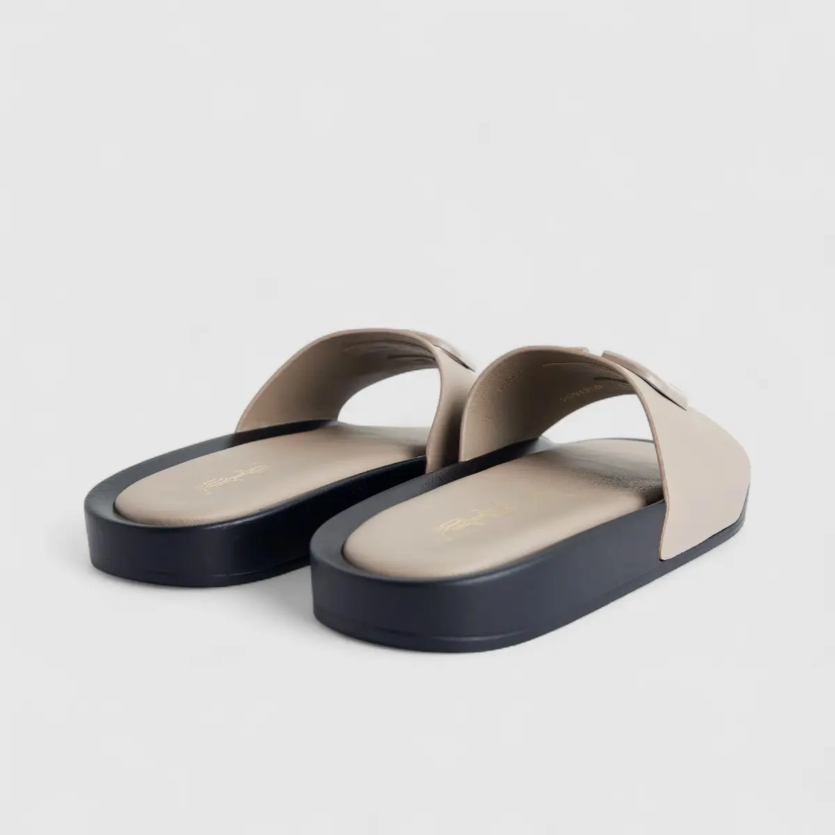 Bulbul Ladies Comfort Slide Grey HAR067 - Image 3