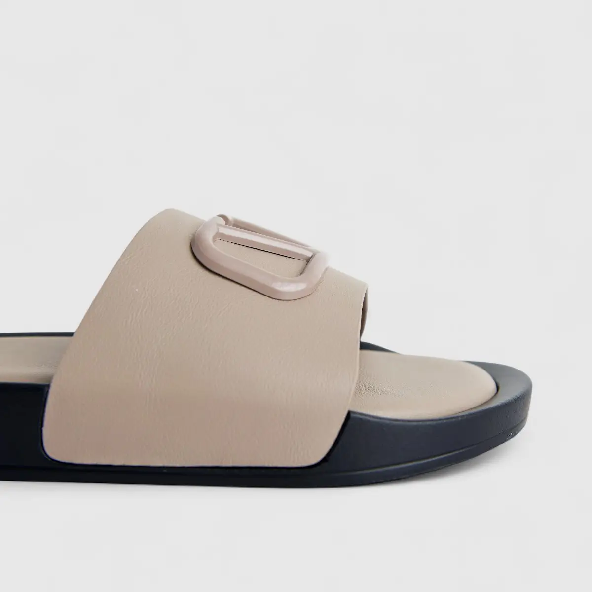 Bulbul Ladies Comfort Slide Grey HAR067 - Image 4