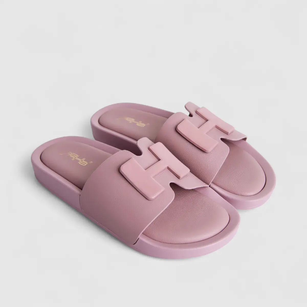 Bulbul Ladies Comfort Slide Purple HAR066 - Image 2