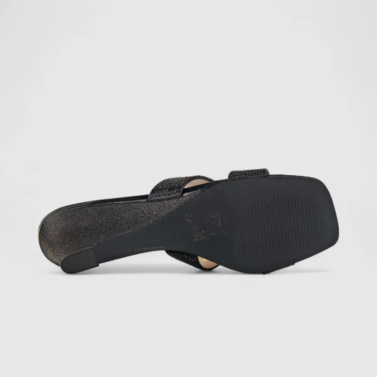 Bulbul Ladies Evening Wedge HAR038 Black - Image 4