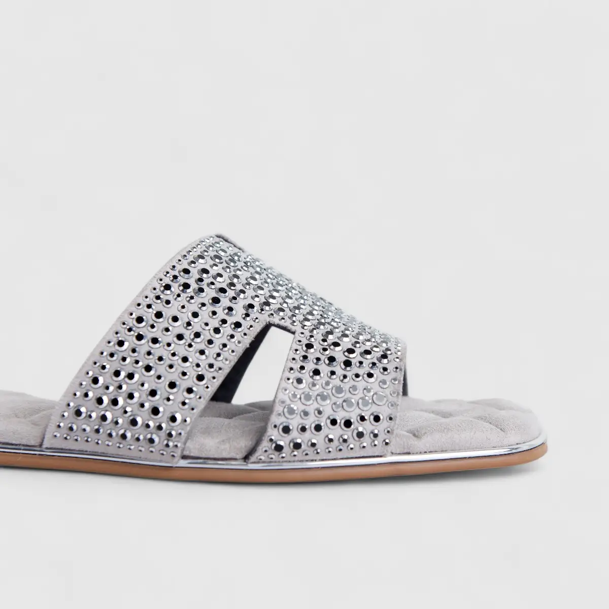 Bulbul Ladies Evening Slide Silver HAR053 - Image 4