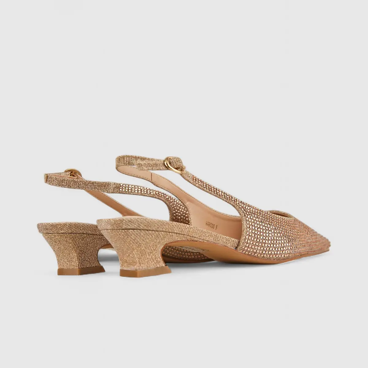 Bulbul Ladies Evening Sling Back HAR030 Champagne - Image 3